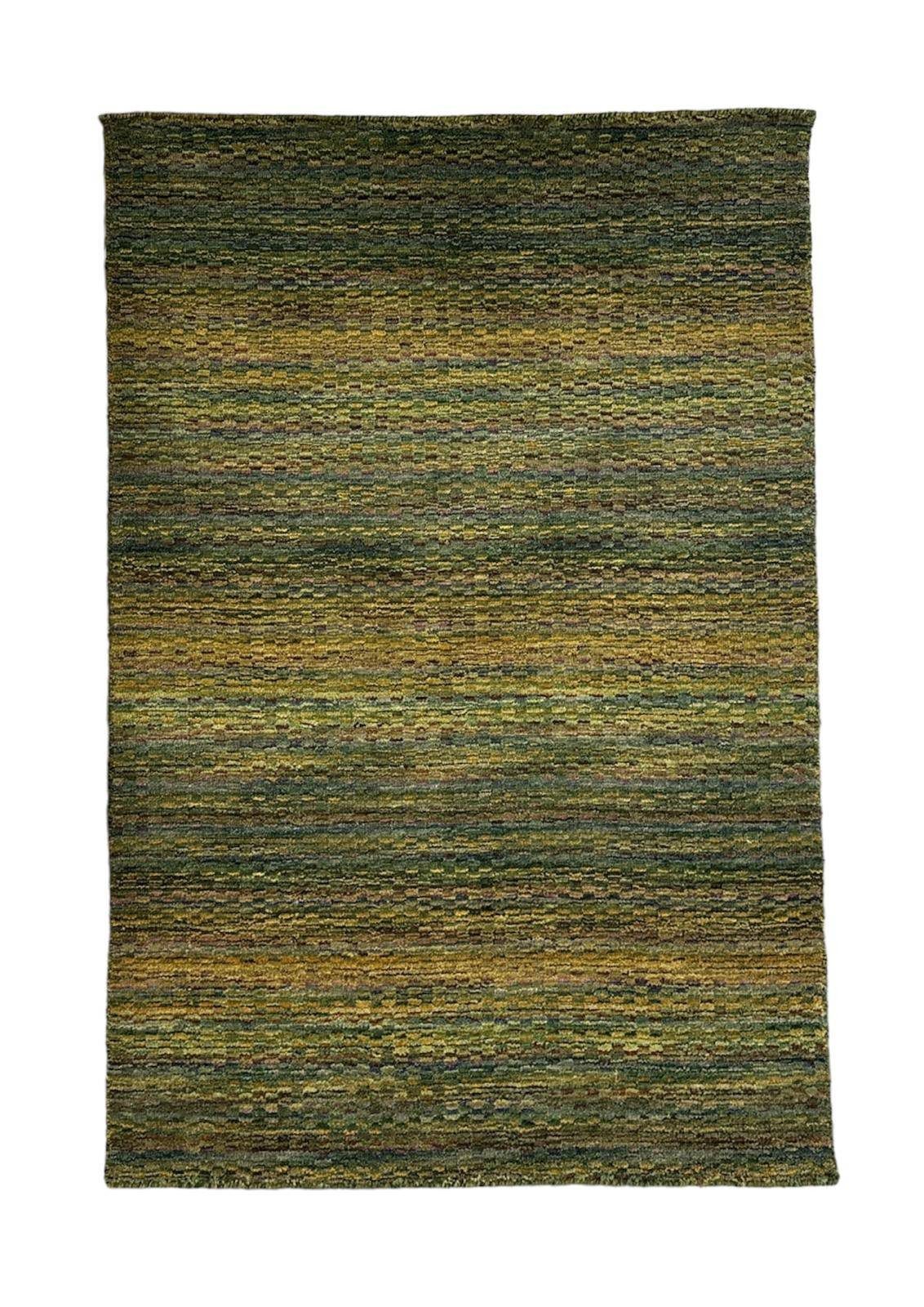 Rug Studios Teppich Emotion, Rechteckig, Höhe: 11 mm, Handgefertigt, 65 x 130 cm, Grün