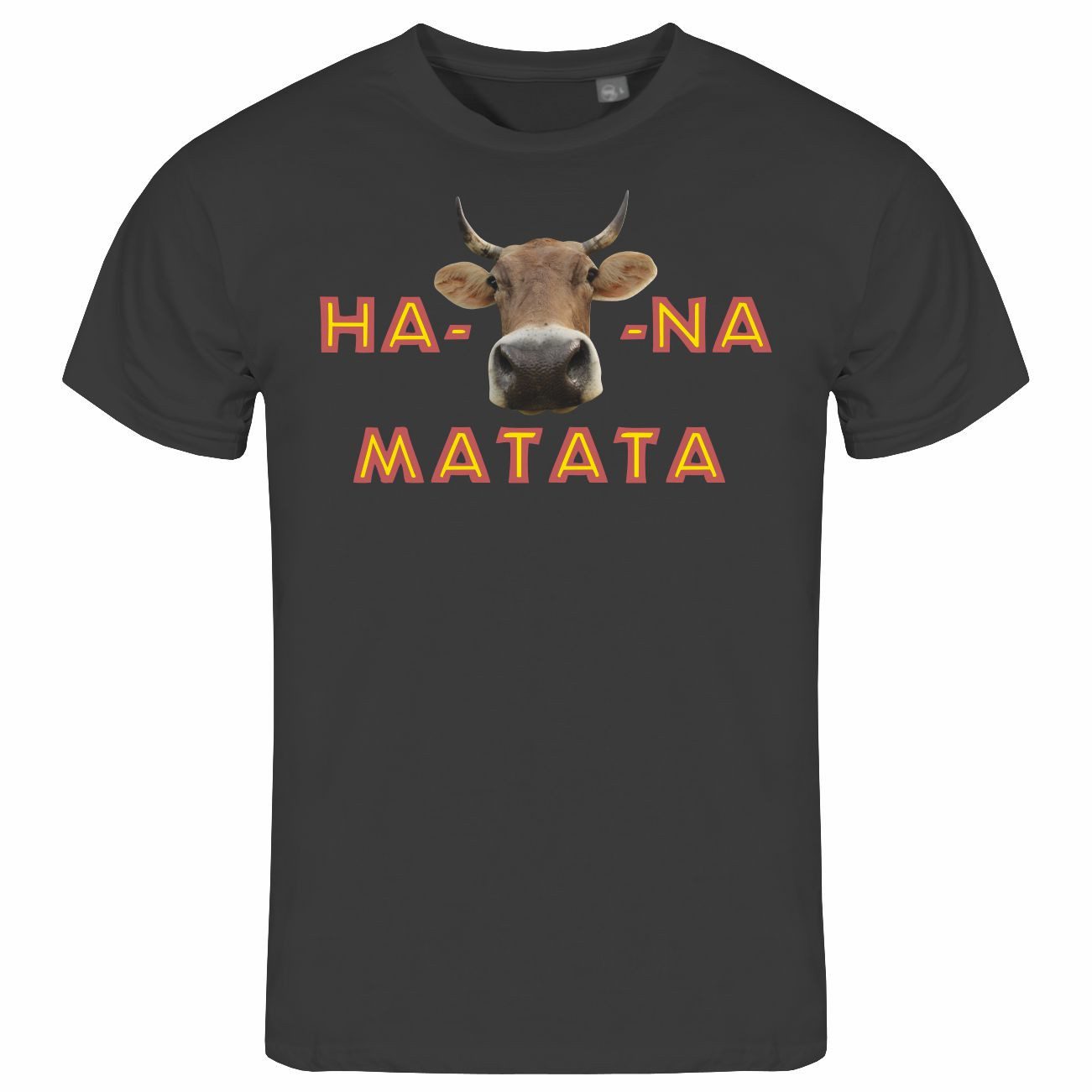 deinshirt Print-Shirt Herren T-Shirt Ha KUHna günstig online kaufen