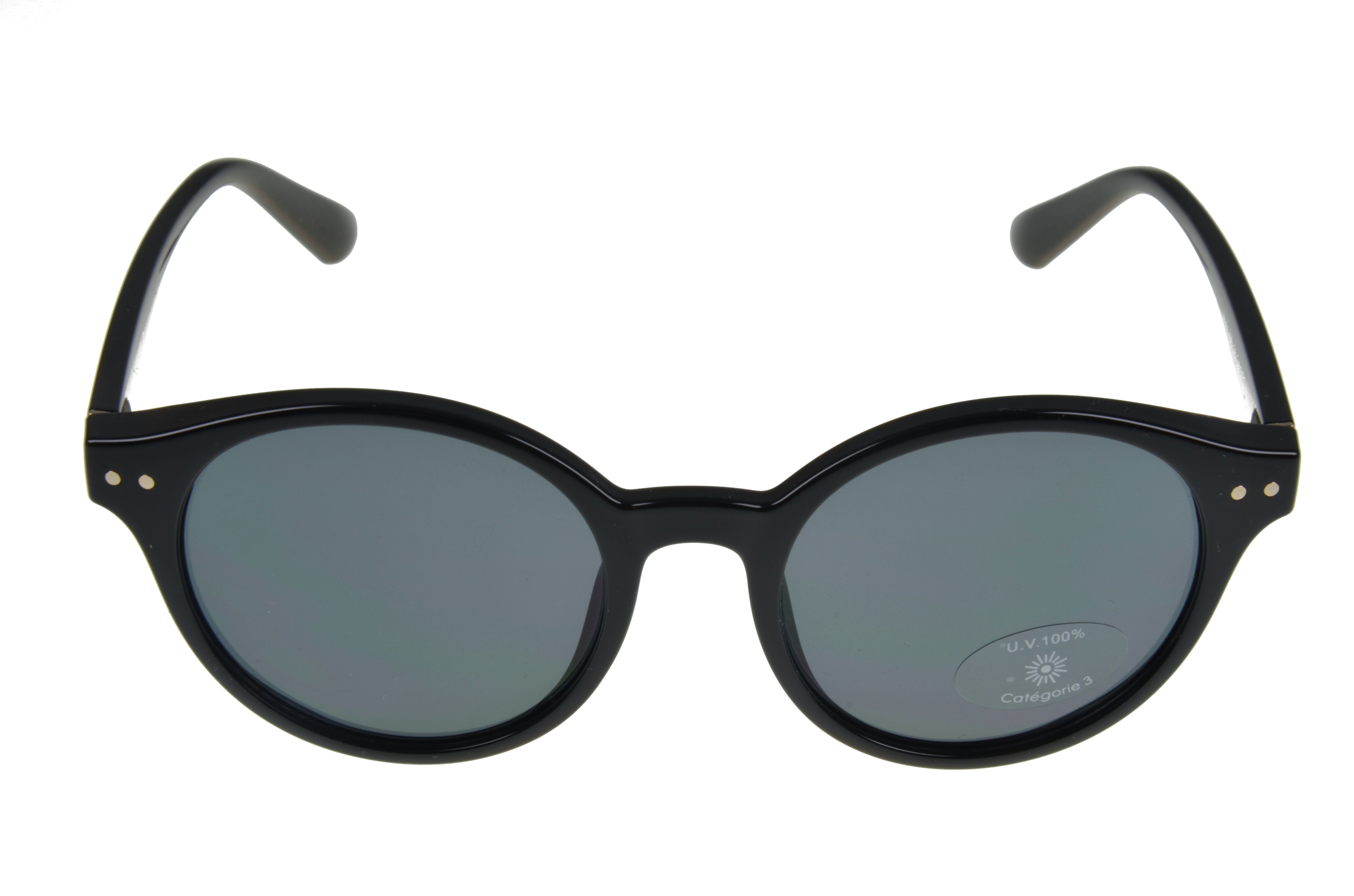 WM7129 Gamswild Brille Sonnenbrille braun, Damen Mode GAMSSTYLE Pianolack, schwarz
