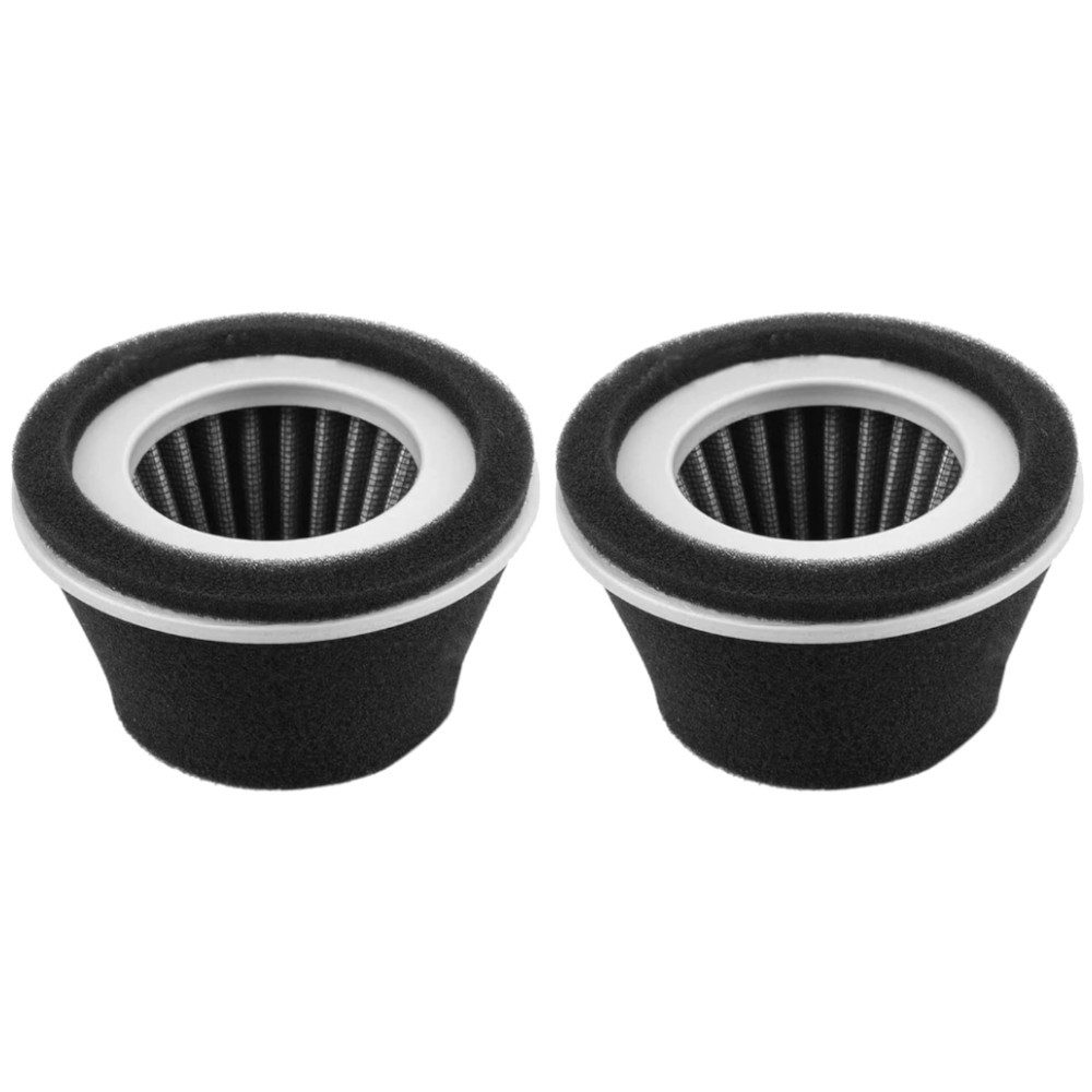 Trade-Shop Ersatzfilter Luftfilter 2x passend für Robin 220-32602-07 252-32613-08 206-32601-07, Zubehör für Benzinmotoren, Rüttelplatten, Rasenmäher etc., inkl. Vorfilter / Bauform: konisch / Für Motoren mit 3, 3,5 und 5 PS