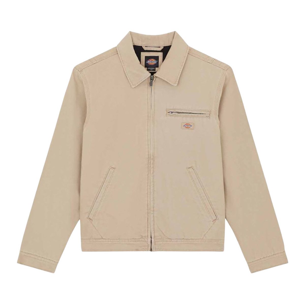 Dickies Sommerjacke Painter Stehkragen mit Druckknopfverschluss