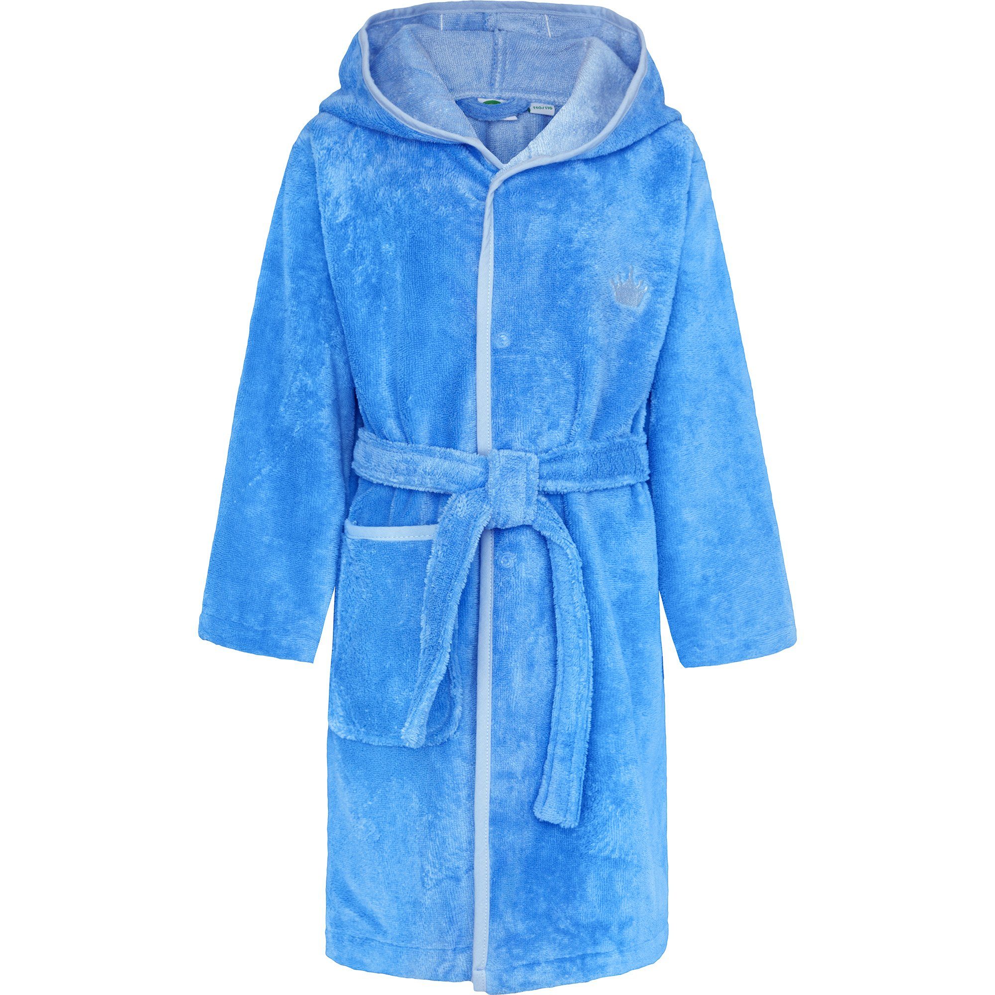 Smithy Kinderbademantel Schmuseflausch, 40% Polyester, 30% Baumwolle, 30% Viskose
