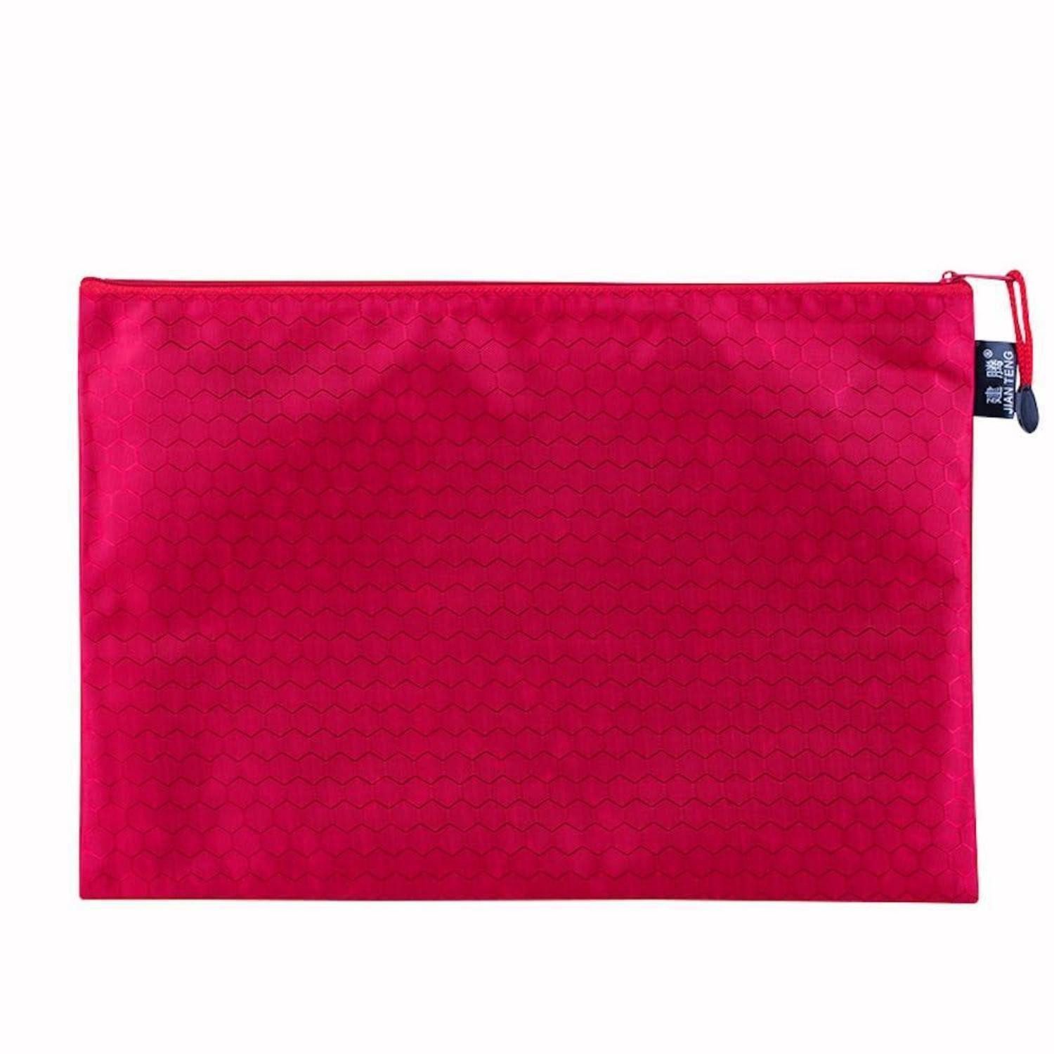 LuxusKollektion Organisationsmappe Dokumententasche B4 38x27,5cm Rot 2 Stück