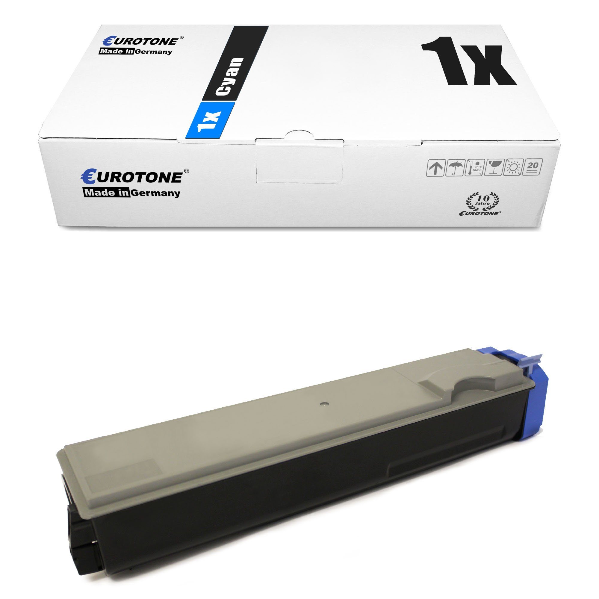 Tonerkartusche ersetzt Eurotone 1T02F3CEU0 Kyocera Toner TK-510C Cyan