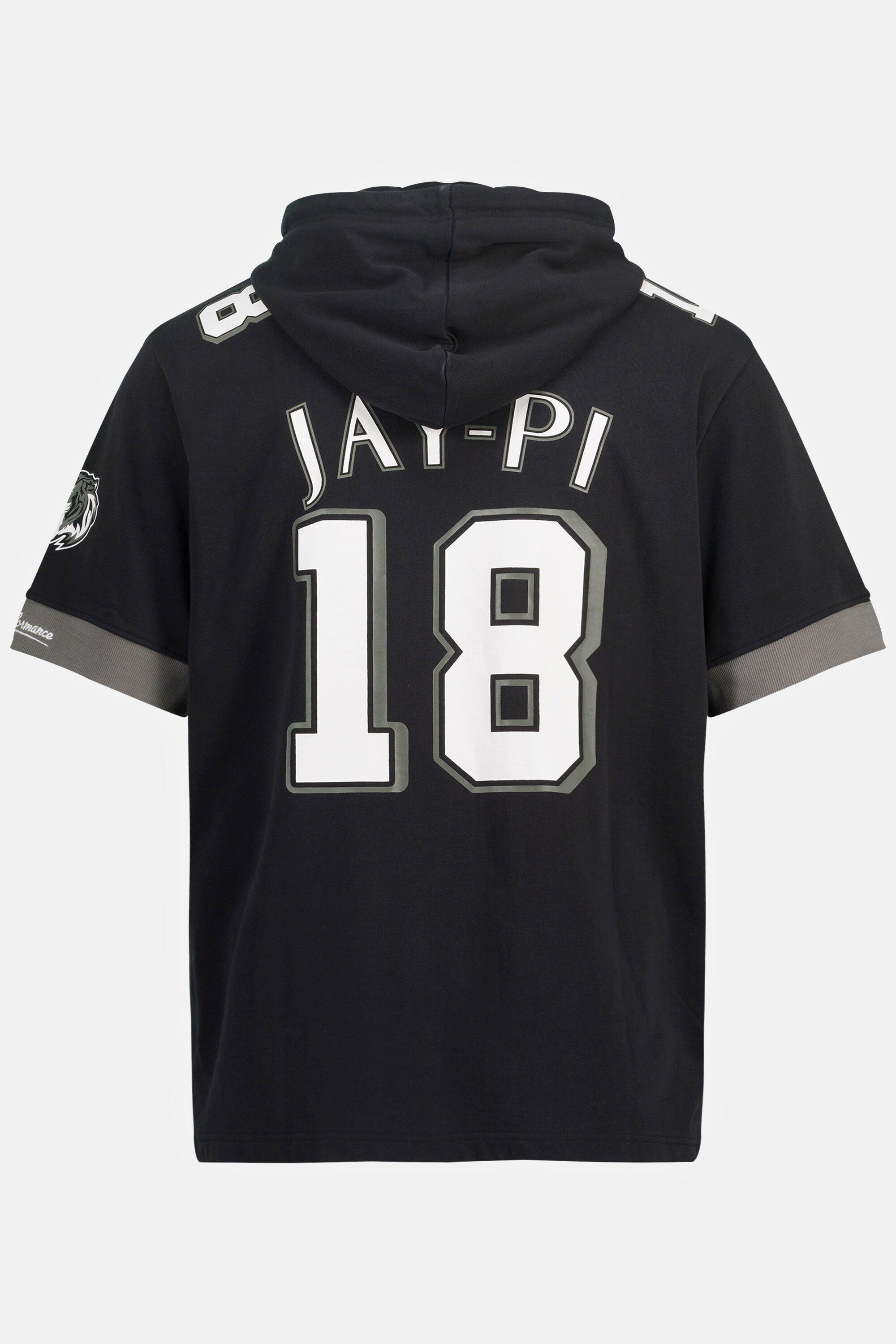 JP1880 Sweatshirt Hoodie American Football Halbarm Kapuze