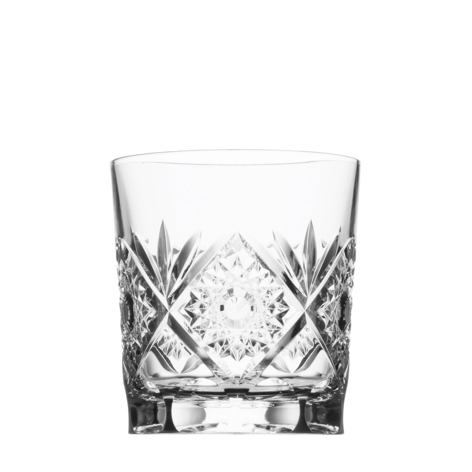 Whiskyglas Santra hell (9 cm) Kristallglas mundgeblasen · handgeschliffen · Handm