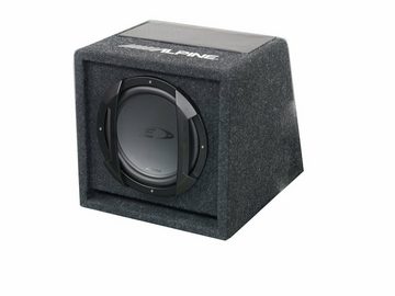 DSX Alpine passend für BMW E46 3er Aktiv Subwoofer Set Tür Vorn Ablage Auto-Lautsprecher (180 W)