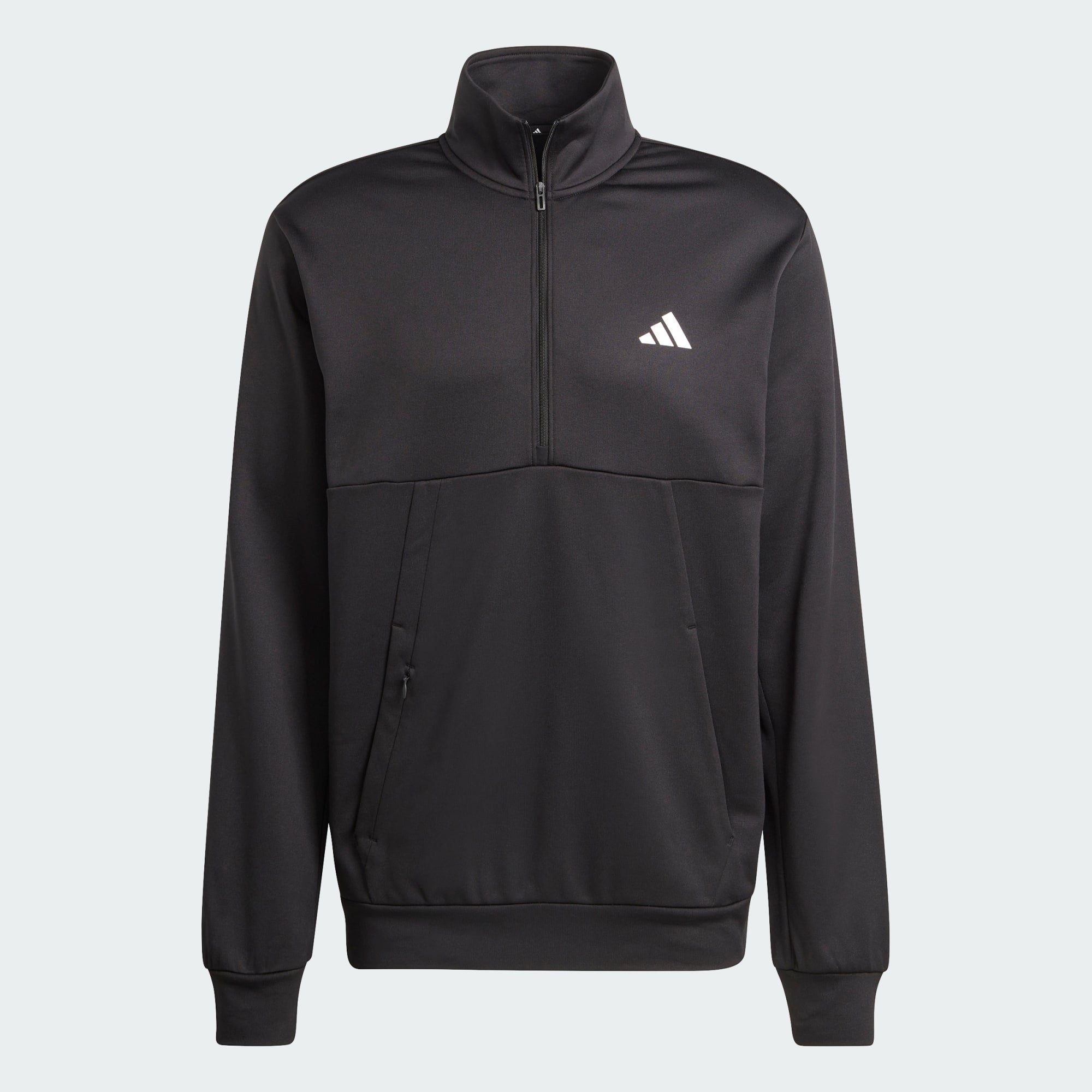 ZIP adidas LOGO 1/4 GAME Performance Funktionsshirt OBERTEIL TRAINING AND GO SMALL