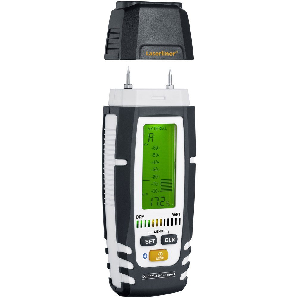 LASERLINER Feuchtigkeitsmesser Laserliner DampMaster Compact Pro Materialfeuchtemessgerät