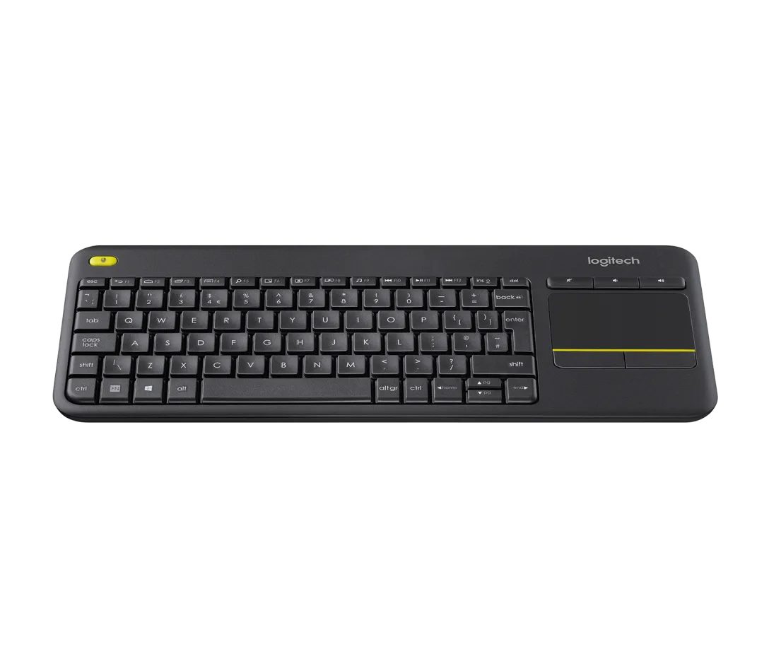 Logitech Wireless Touch Keyboard K400 Plus US-INT'L-Layout Tastatur- und Maus-Set