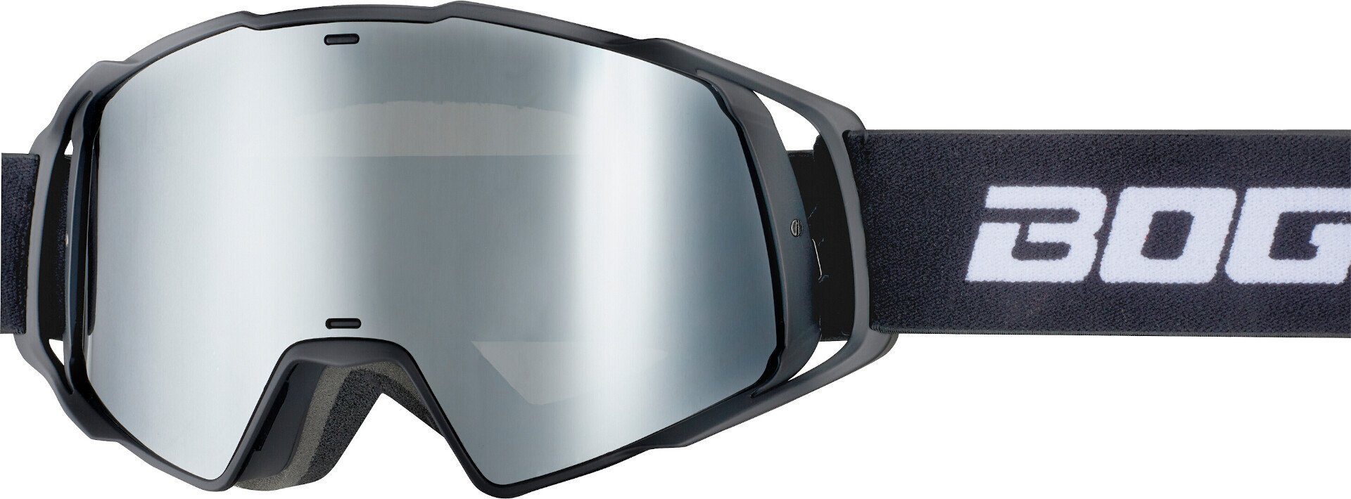 Bogotto Black B-Faster Motorradbrille Brille Motocross