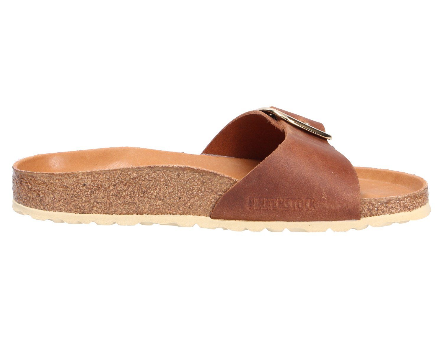 Birkenstock braun-mittel Pantolette Qualität Hochwertige