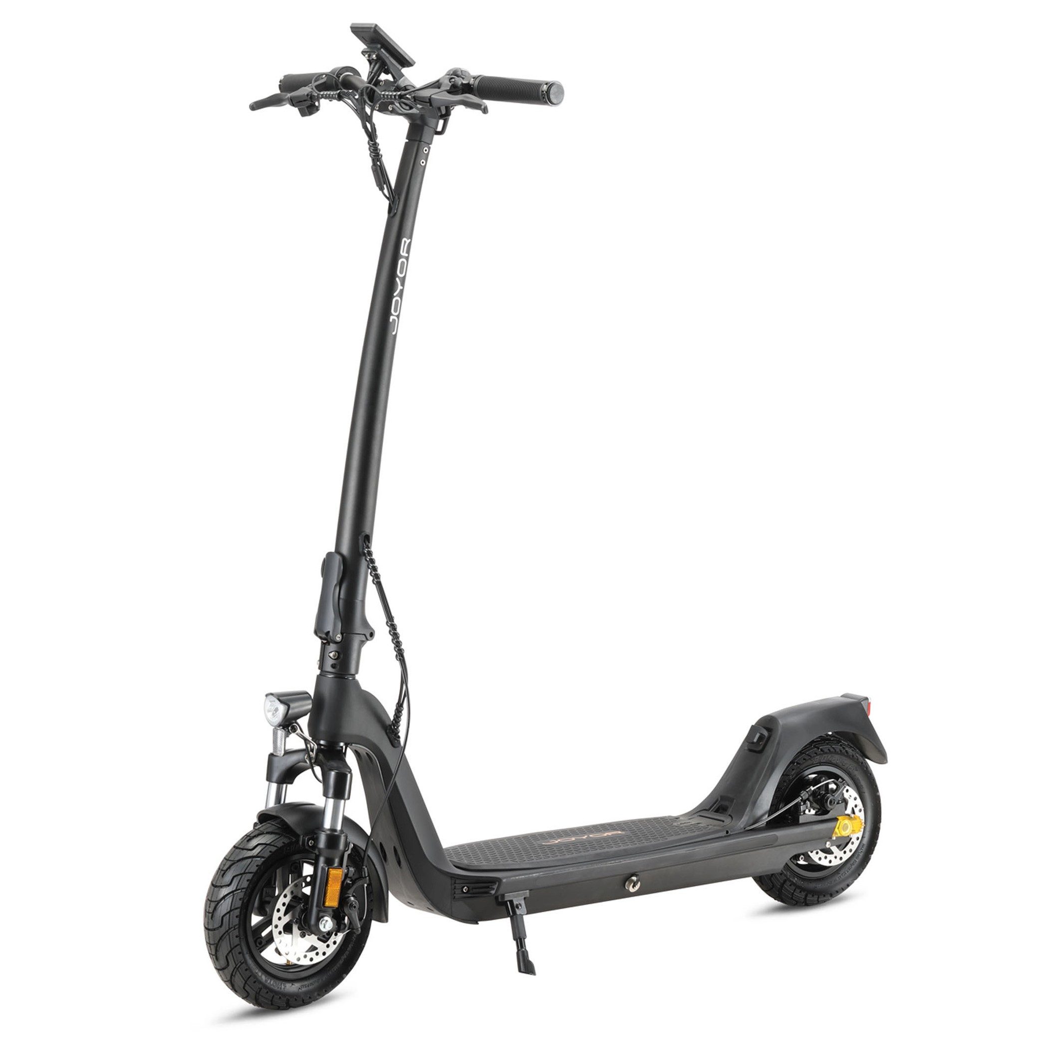 JOYOR E-Scooter Elektroroller mit Straßenzulassung C10E herausnehmbarer Akku 500Wh 10", 500 W, 20 km/h, wechselbarer Akku, Magnesiumrahmen 25% Steigfähigkeit