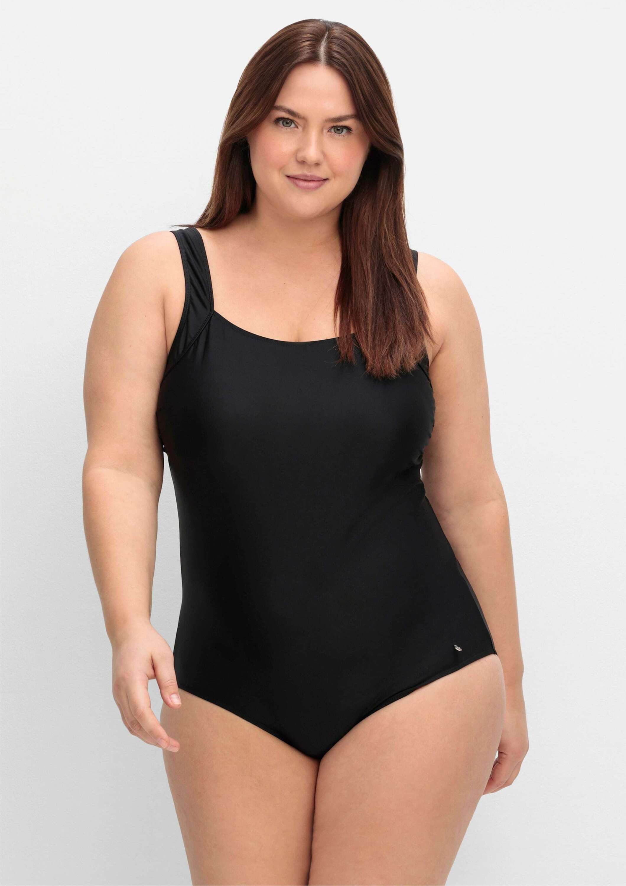Sheego Badeanzug Badeanzug (1-St) günstig online kaufen