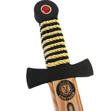 Liontouch Lichtschwert Holz-Optik Schwert aus Schaumstoff für Kinder Pirat Ritter Rollenspiel