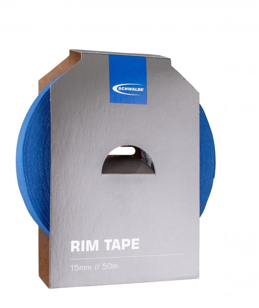 Schwalbe Felgenaufkleber Schwalbe Gewebefelgenband 50m Rolle 15mm breite selbstklebend 10.0 max