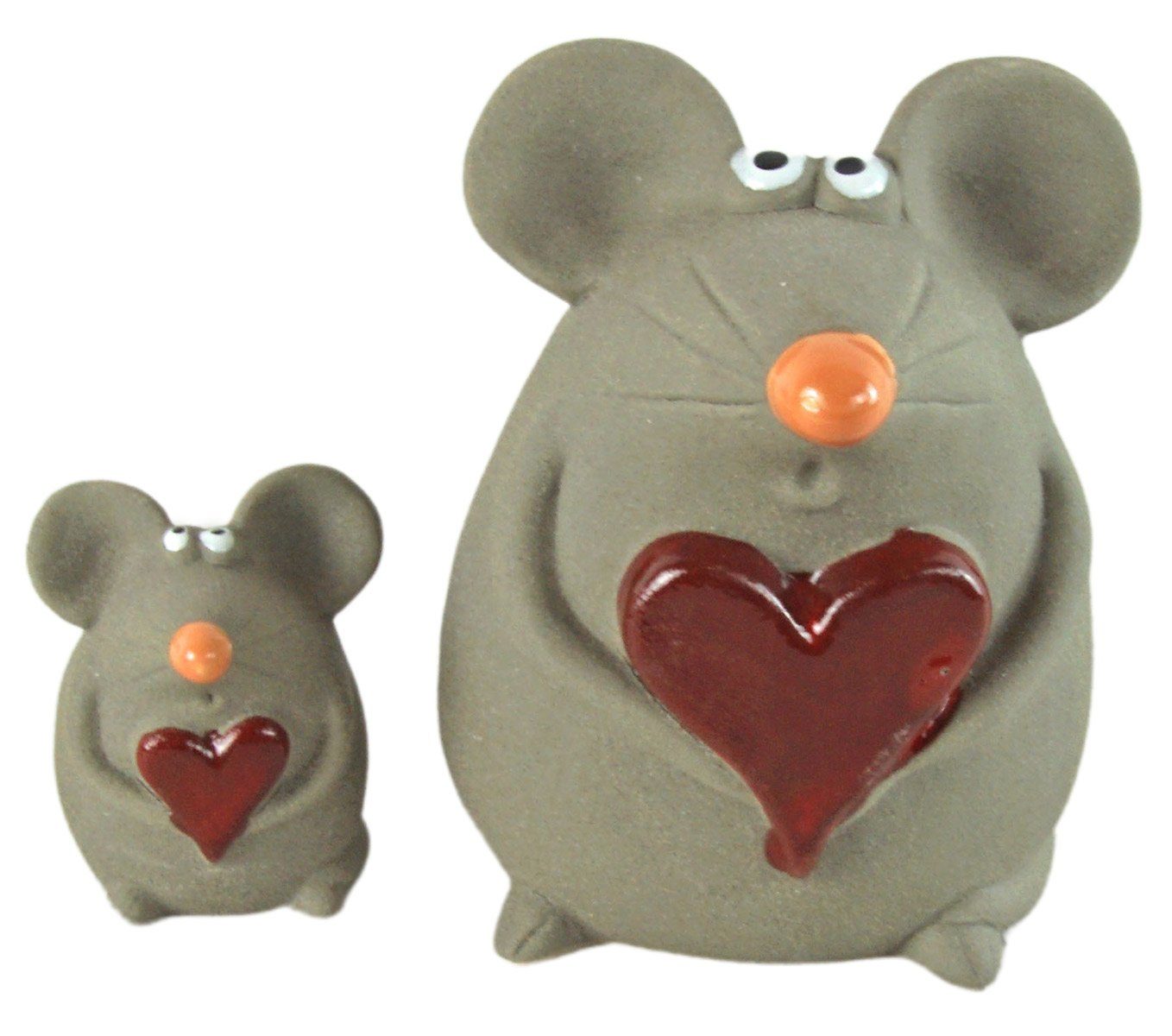 Beauty Group Weihnachtsfigur 2er Set Mäuse