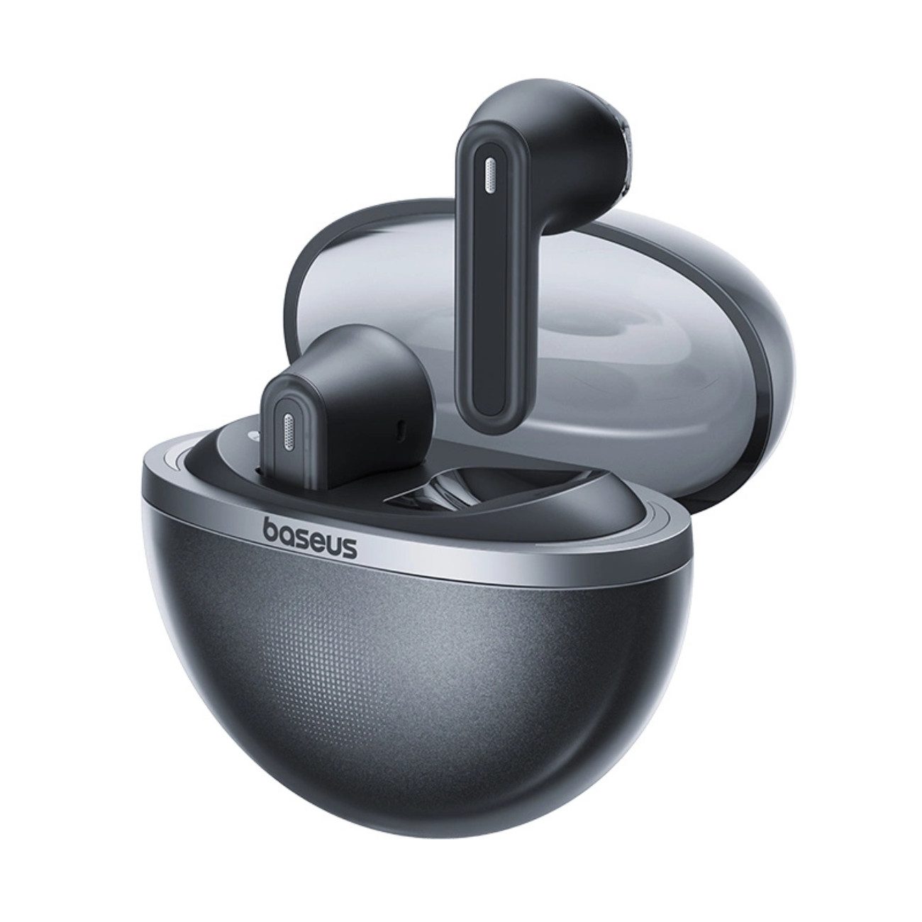 Baseus Bowie E5 Bluetooth-Kopfhörer (Siri, Google Assistant, Bluetooth, Transparentes Gehäuse, Schnellladung, Gaming-Modus niedrige Latenz)