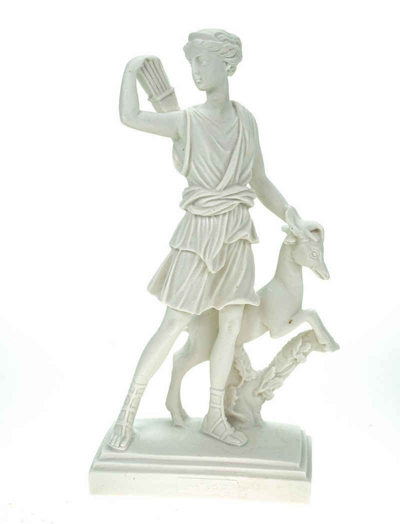 Gontence Dekofigur Artemis Göttin der Jagd (1 St., 22 cm), Alabaster