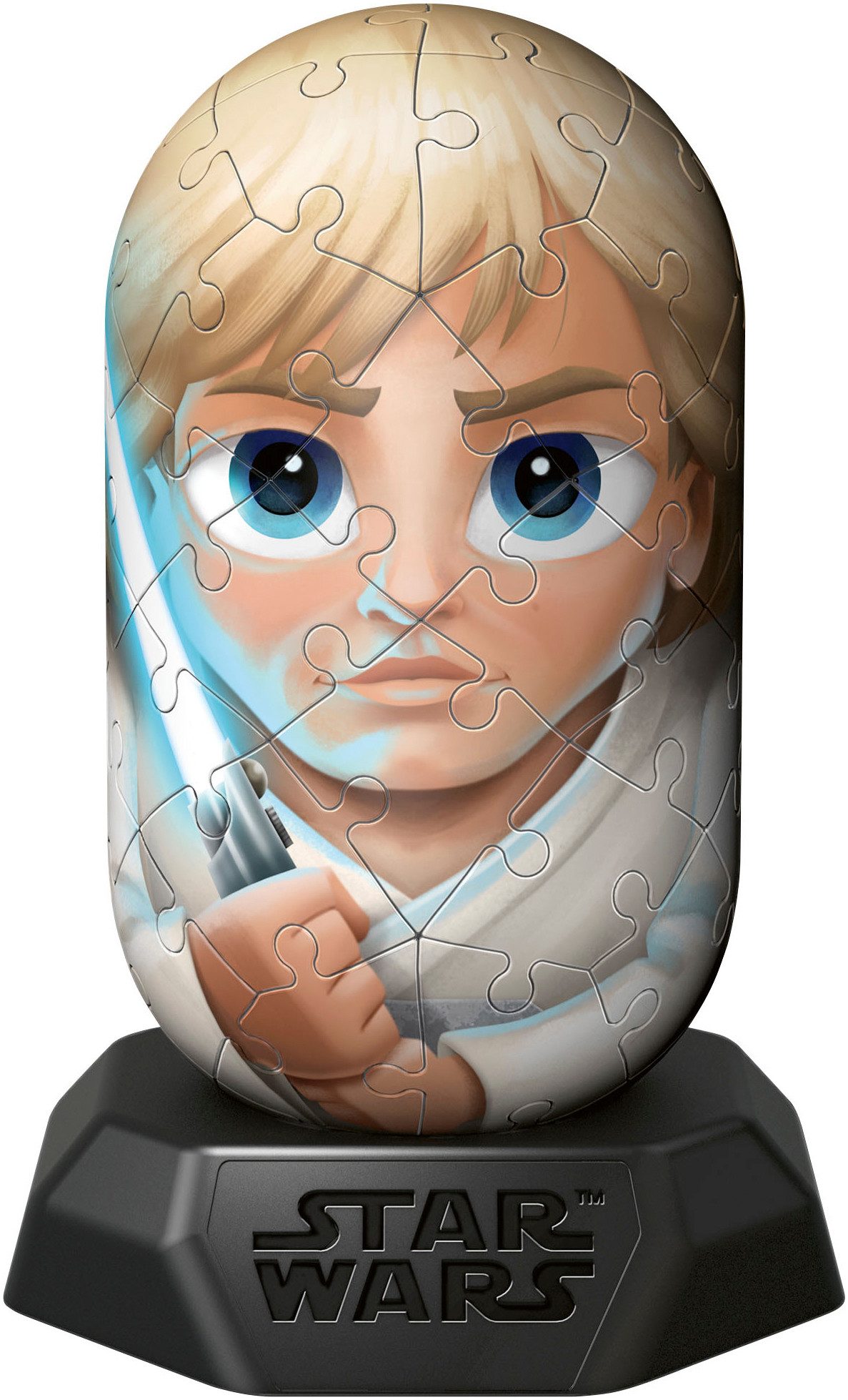 Ravensburger 3D-Puzzle Star Wars Hylkies Sammelfigur #02 Luke Skywalker, 54 günstig online kaufen