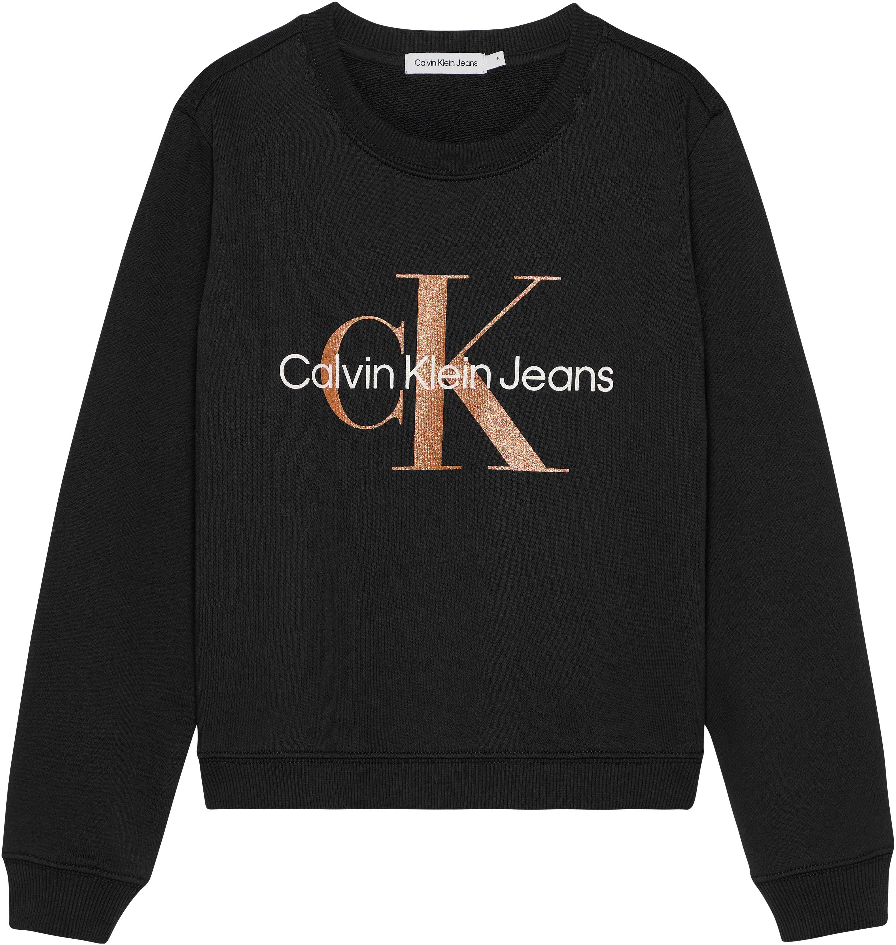 Calvin Klein Jeans BRONZE MONOGRAM SWEATSHIRT Sweatshirt CN