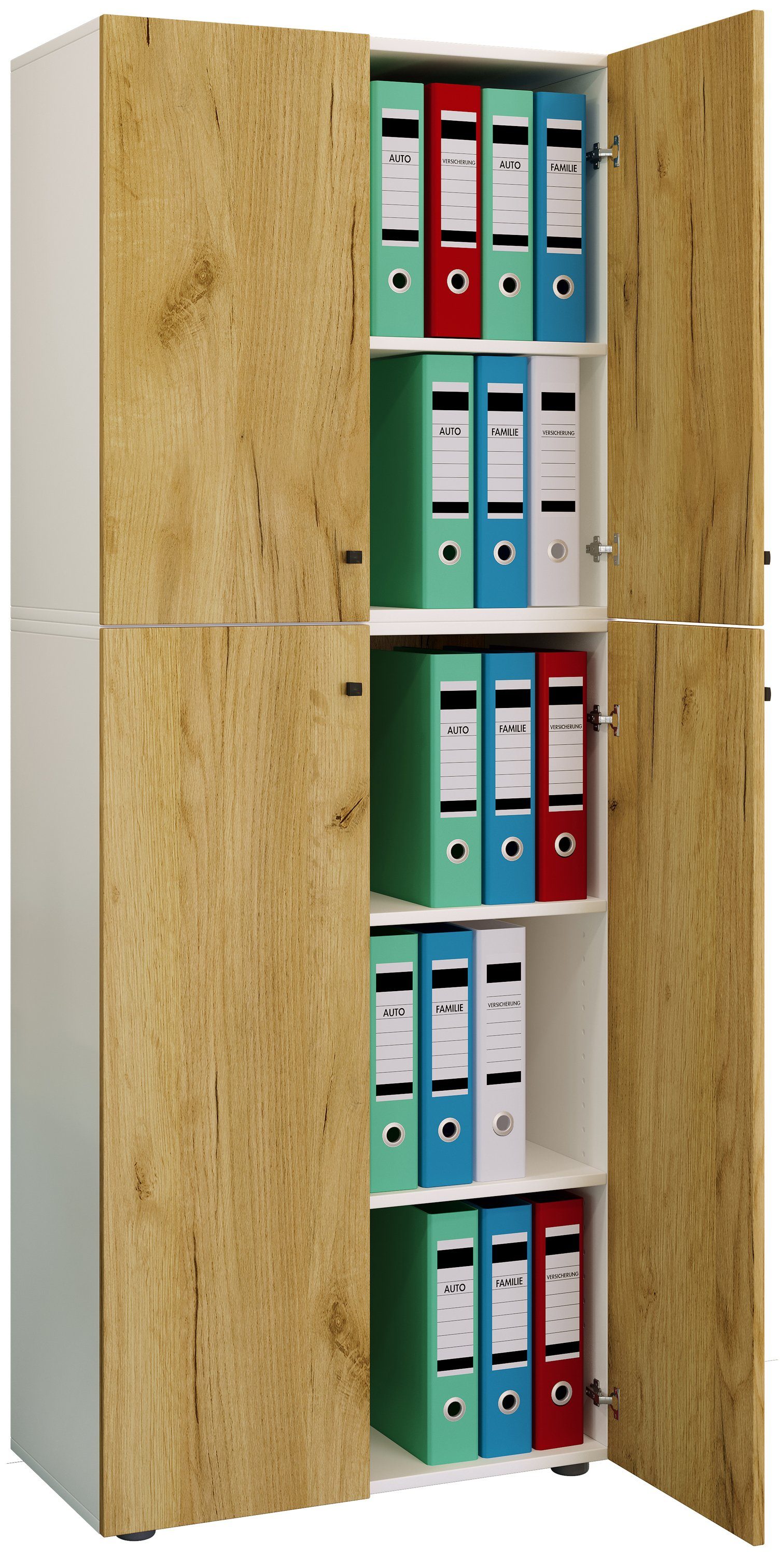 VCM Aktenschrank Büroschrank Bücher Ordner Aktenschrank günstig online kaufen