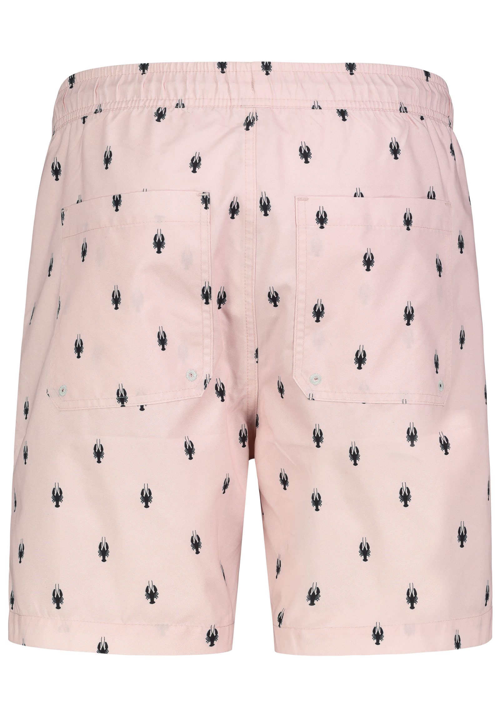 SUBLEVEL Badeshorts Herren Badehose Alloverprints schnelltrocknend mit Kord günstig online kaufen