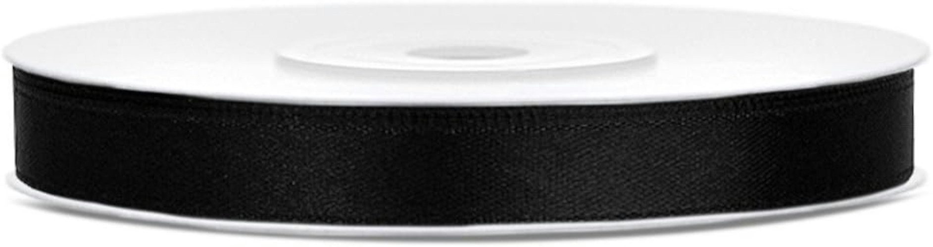 partydeco Satinband 25 m x 6 mm Rolle Geschenkband Schleifenband Deko Satin Band Dekoband