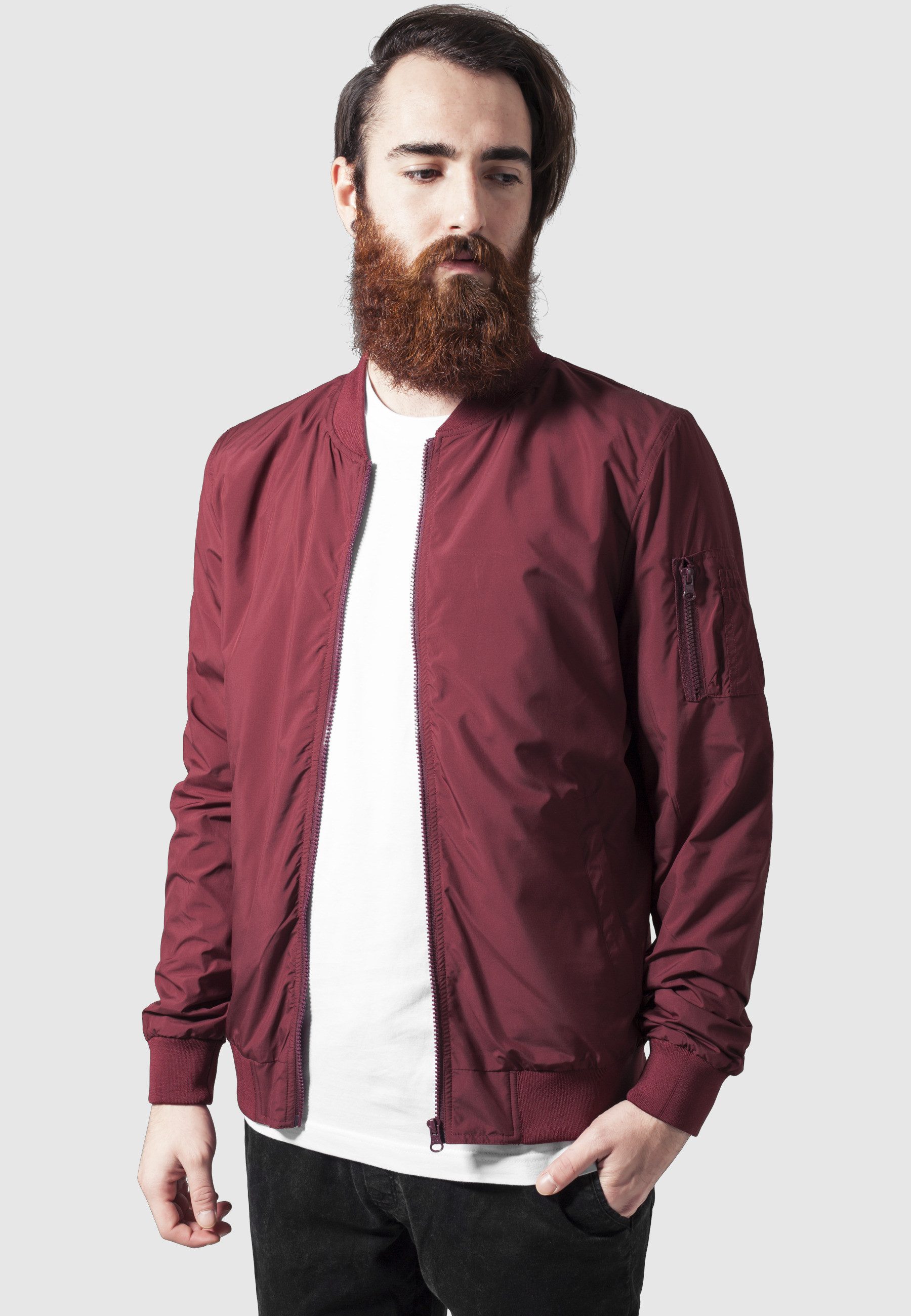 URBAN CLASSICS Allwetterjacke Urban Classics Herren Light Bomber Jacket (1-St)