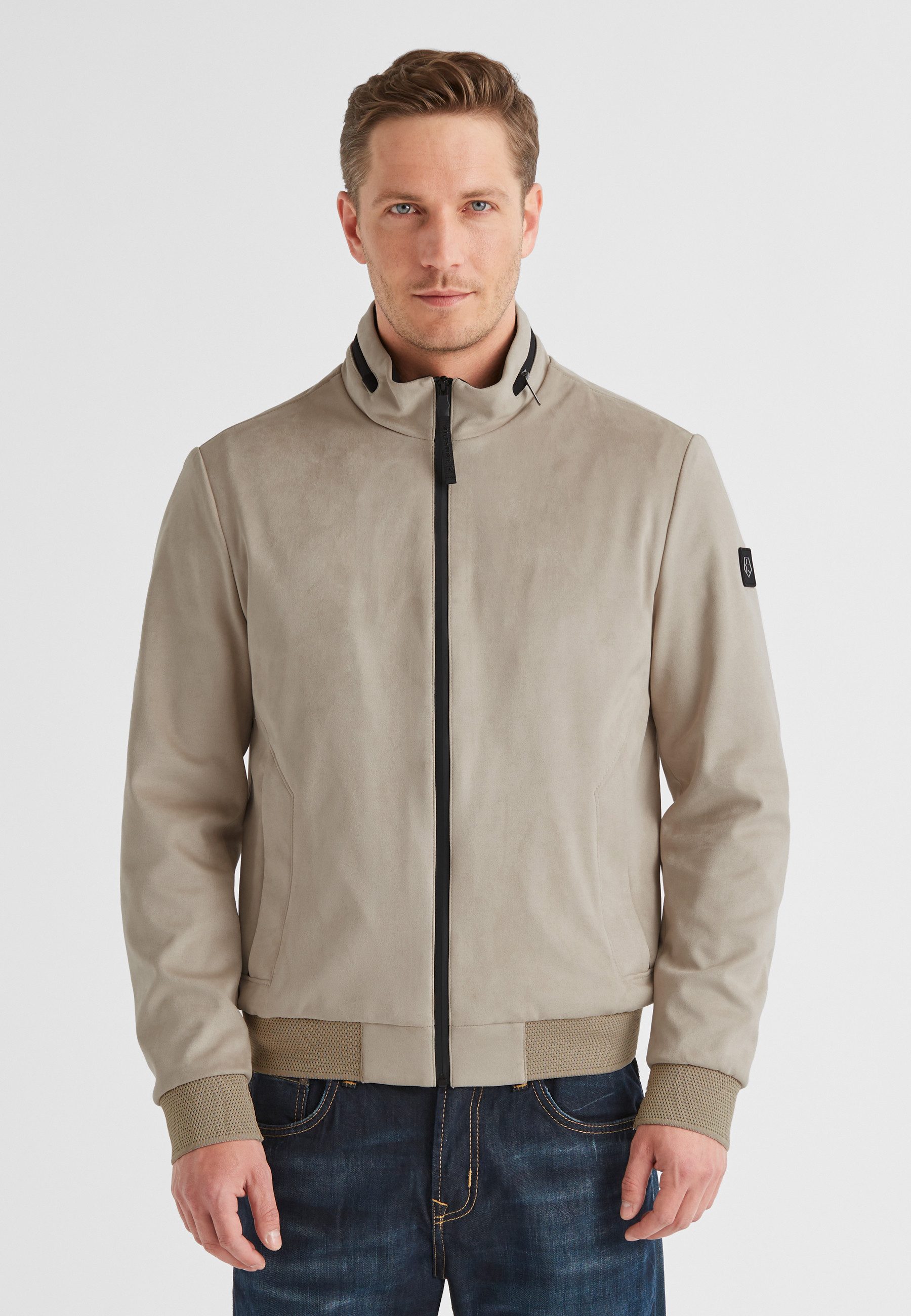 MILESTONE Blouson MSHarris Herren Übergangsjacke Jacke sportlich lockere Passform