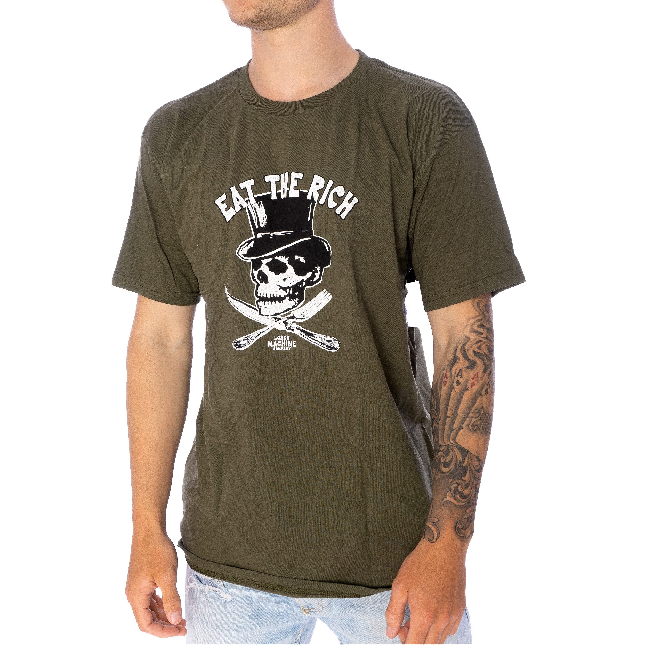 Loser Machine T-Shirt T-Shirt Loser Machine Eat The Rich