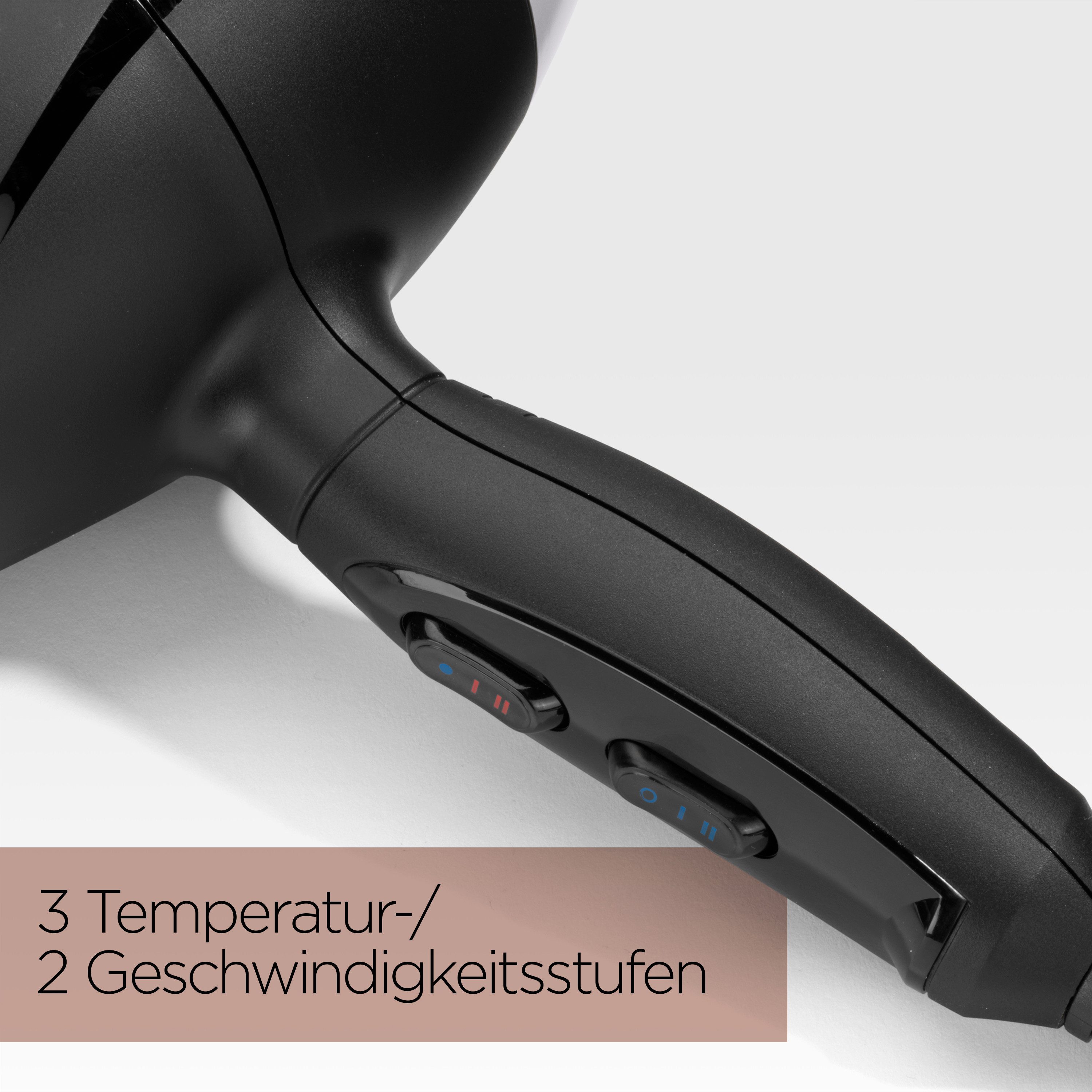 BaByliss Haartrockner Style Pro 2100, 2100 W, BaByliss Style Pro 2100 Haartrockner mit Ionen für Glanz, 6710DE
