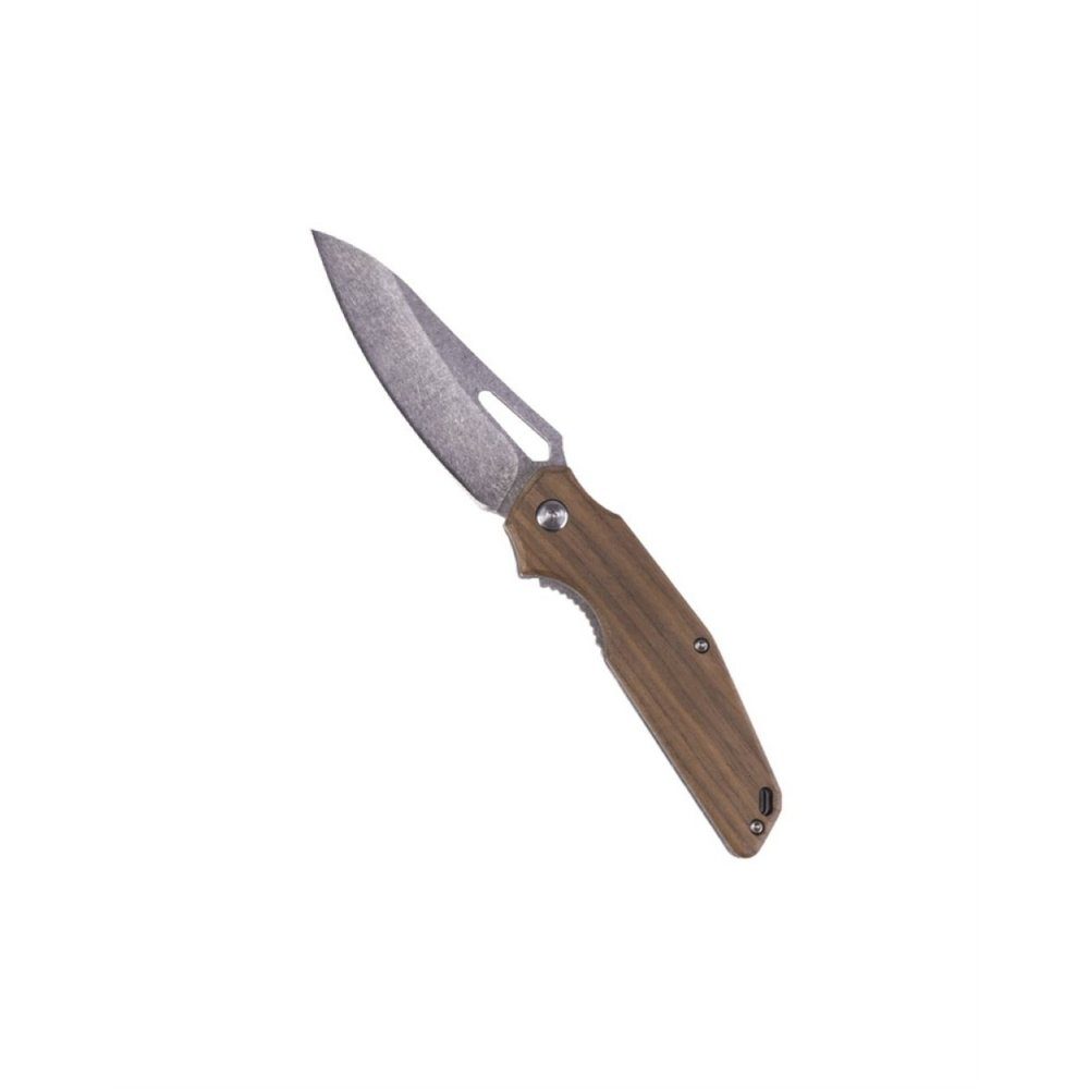 Taschenmesser EINHANDMESSER WOOD M. STAHLKLINGE