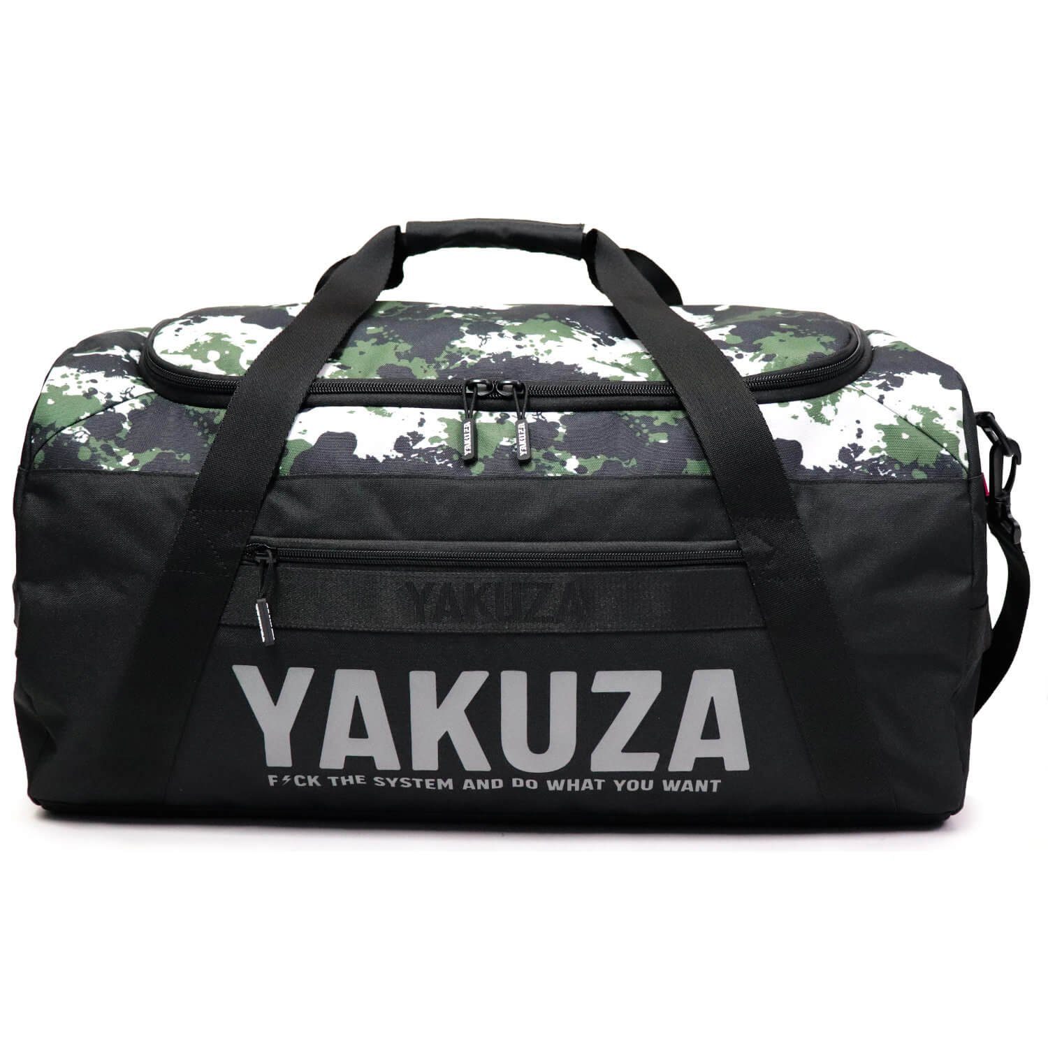 YAKUZA Sporttasche YAKUZA Tweak Weekender Sporttasche schwarz/camouflage, mit geräumigem Hauptfach