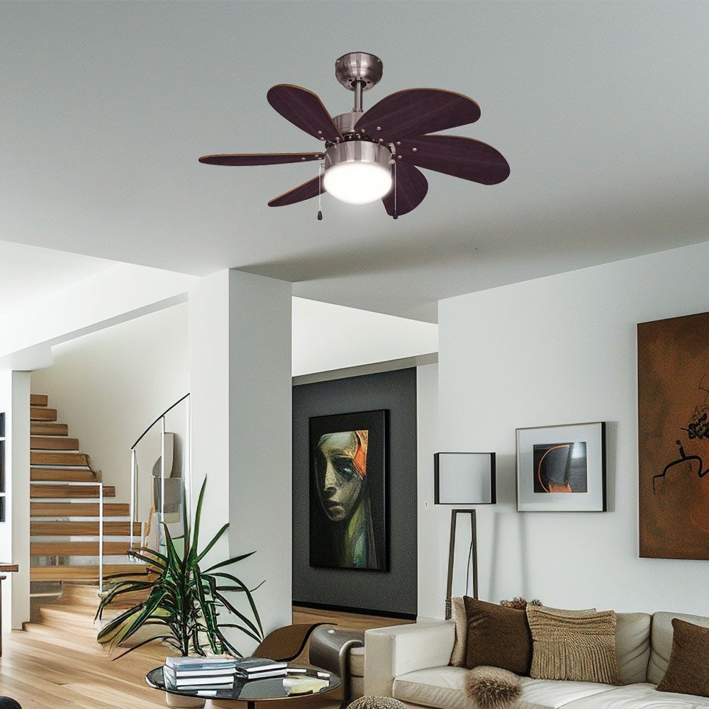 bestron Deckenventilator, Deckenventilator 3 Stufen Vor-Rücklauf günstig online kaufen