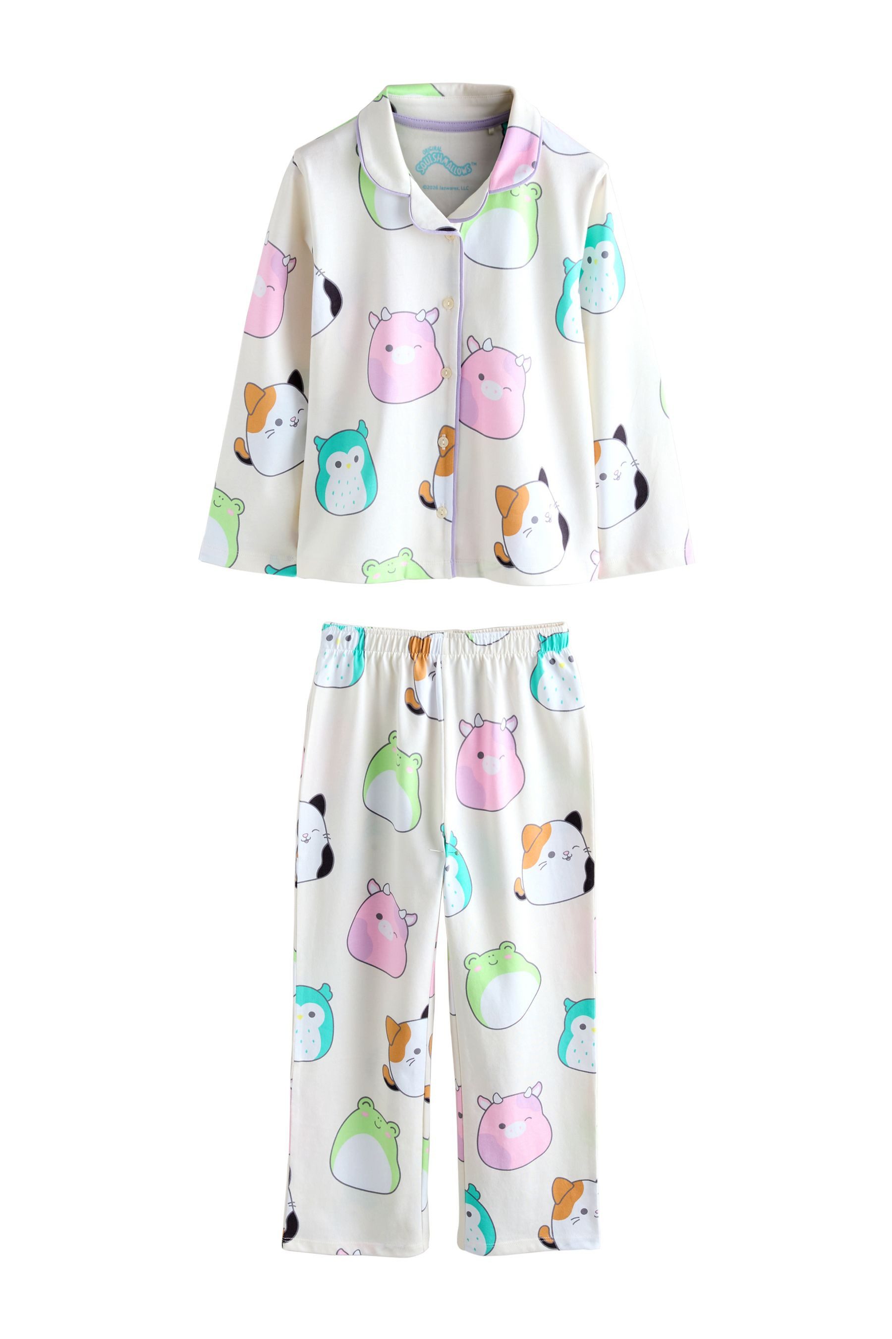 Pyjama Durchgeknöpfter Schlafanzug, Squishmallow