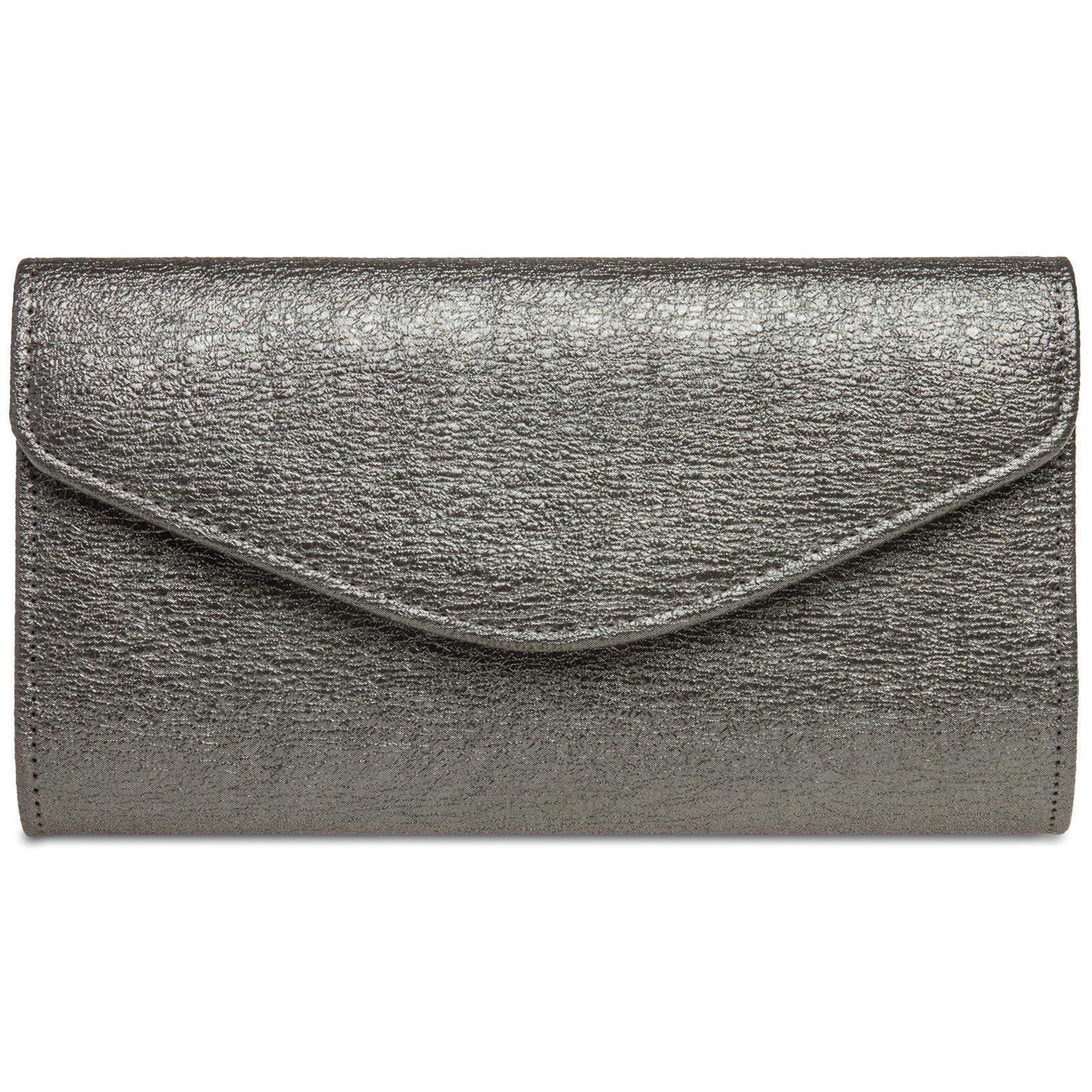 Caspar Clutch TA432 elegante Damen Abendtasche mit langer Kette