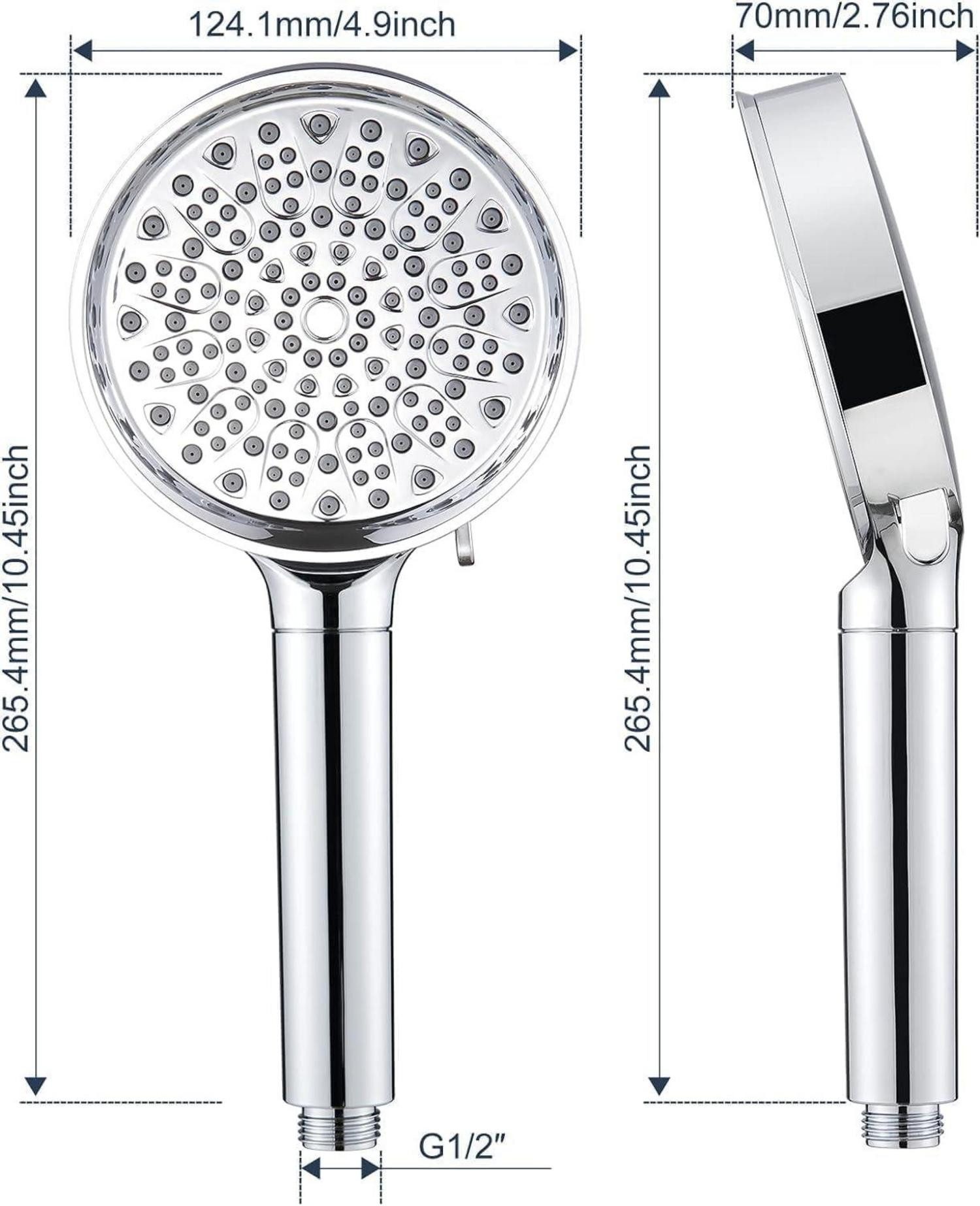 LuxusKollektion Handbrause Duschkopf mit Filter 20 günstig online kaufen