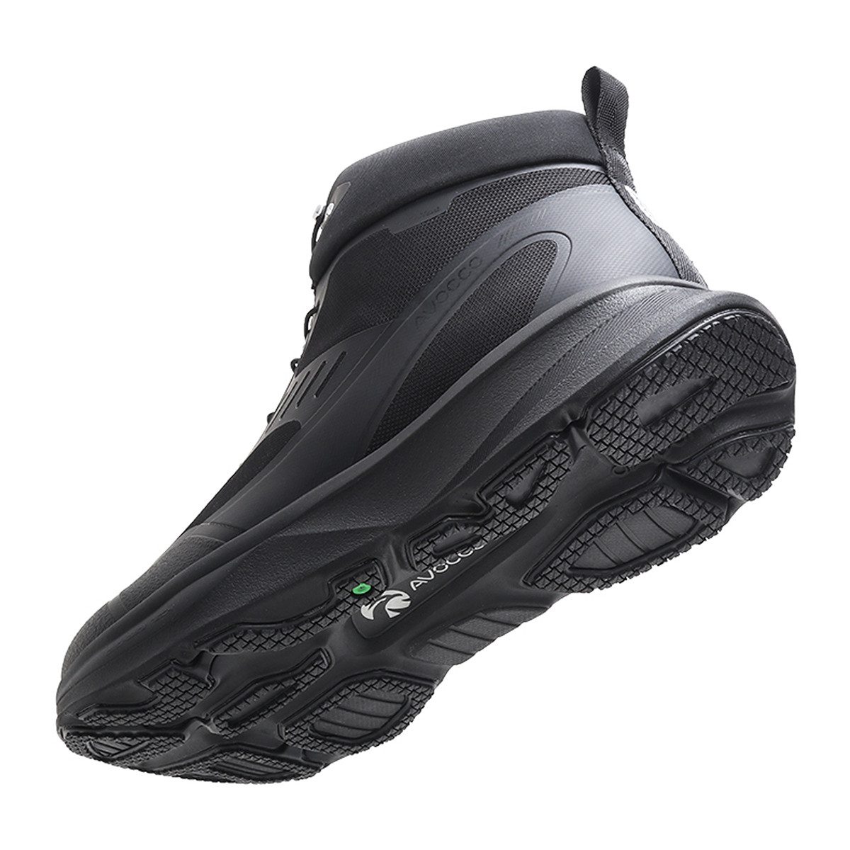 AVOCCO Wasserdichte Schuhe Atmungsaktive Frühjahrskollektion,Leicht Arbeitsschuh (Spar-Set, 1-tlg., Rutschfest, Bequem) Schwarzer-Ritter-Stil, Geschenke fur Manner
