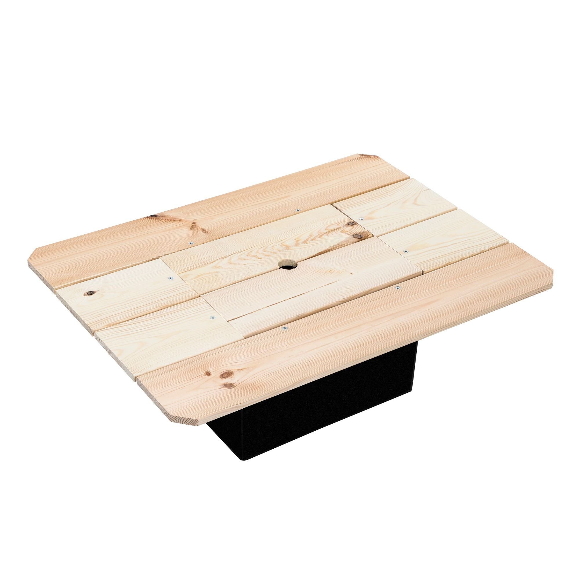 GartenHero Gartentisch Holzaufsatz Bierkästen Gartentisch Stehtisch günstig online kaufen