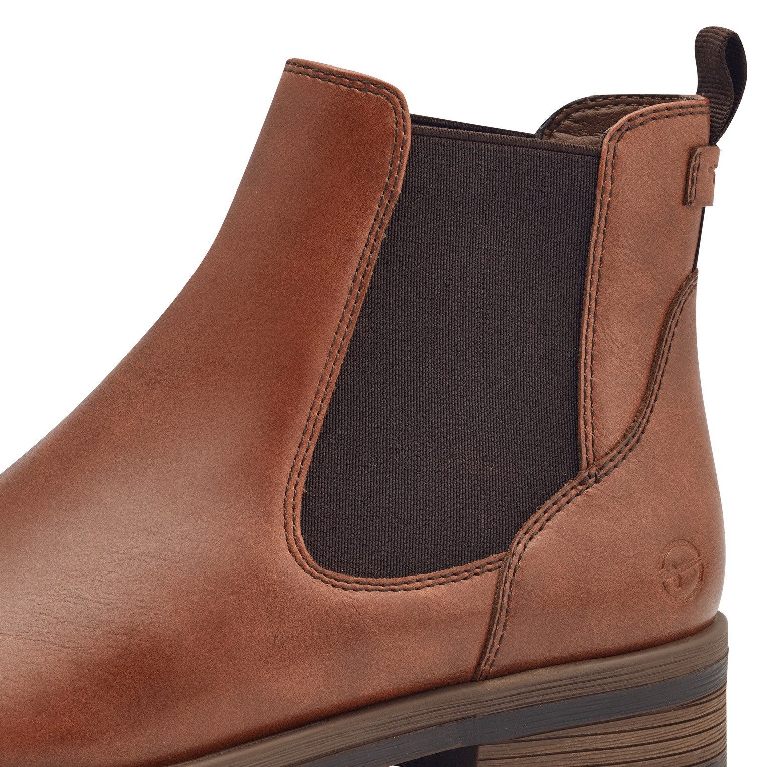 Tamaris Chelseaboots Stiefelette, Businessschuh mit beidseitigem Stretcheinsatz