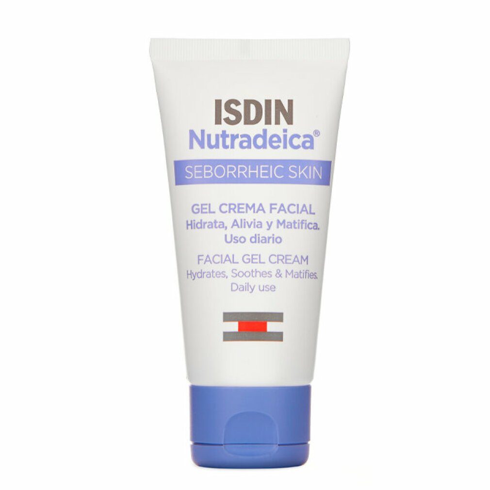 Isdin Make-up-Entferner Nutradeica Gesichtsgel Creme für seborrhoische Haut 50ml