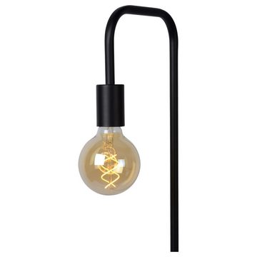 click-licht Stehlampe Stehleuchte Lorin in Schwarz E27, keine Angabe, Leuchtmittel enthalten: Nein, warmweiss, Stehlampe, Standlampe