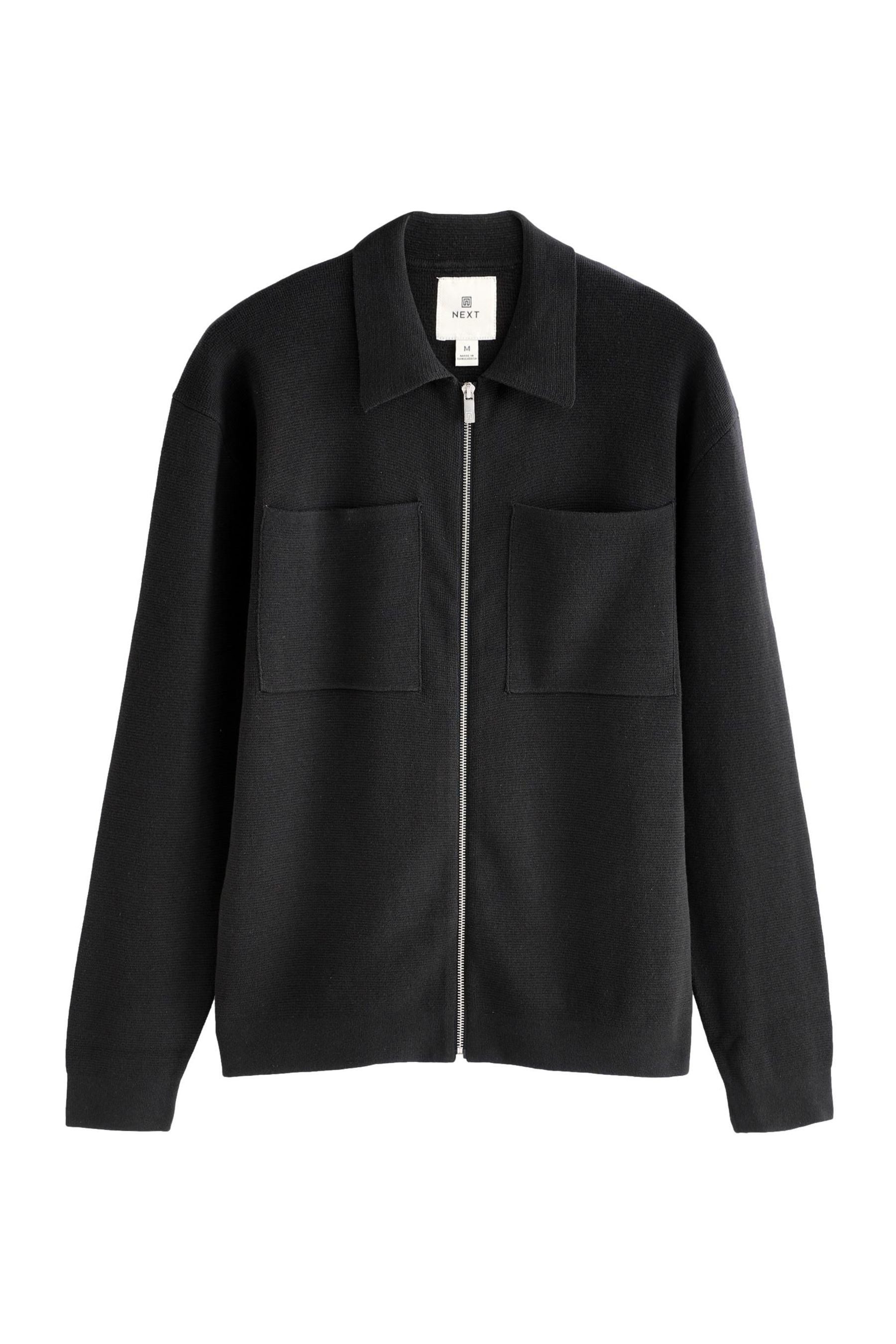 Next Polokragenpullover Relaxed Fit Hemdjacke mit günstig online kaufen