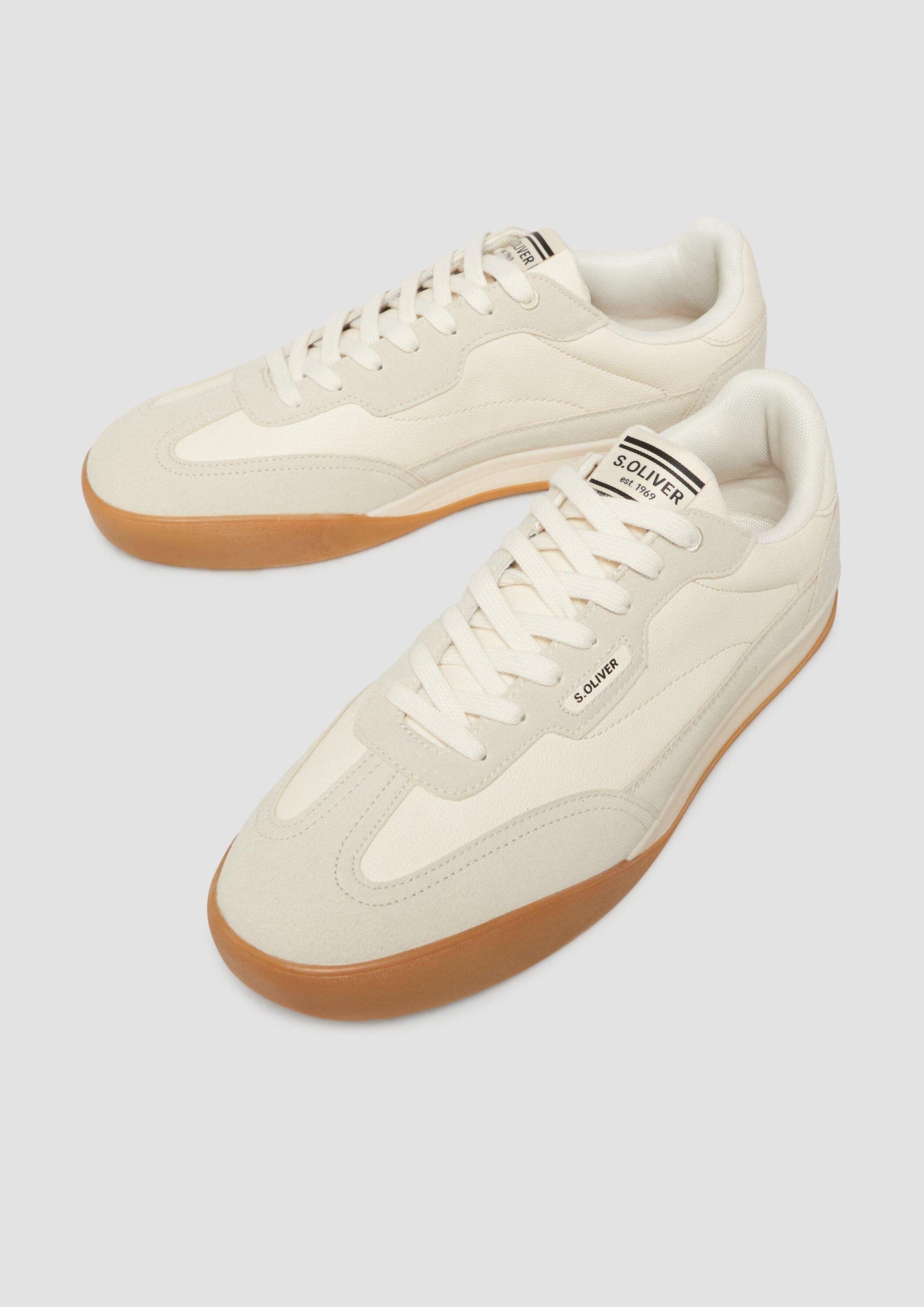 s.Oliver Sneakers Sneaker Sneaker in Leder-Optik