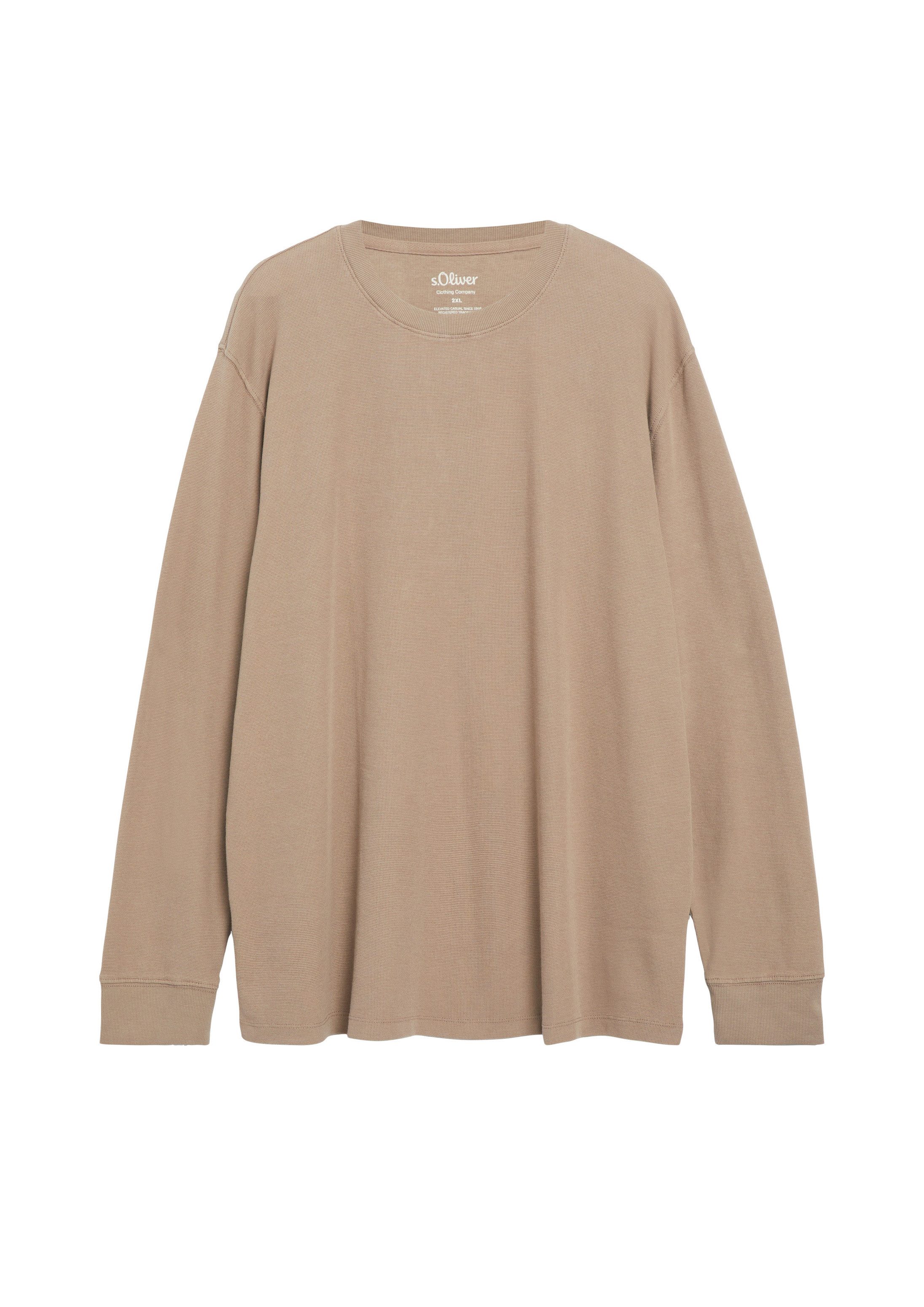 s.Oliver Langarmshirt T-Shirt T-Shirt
