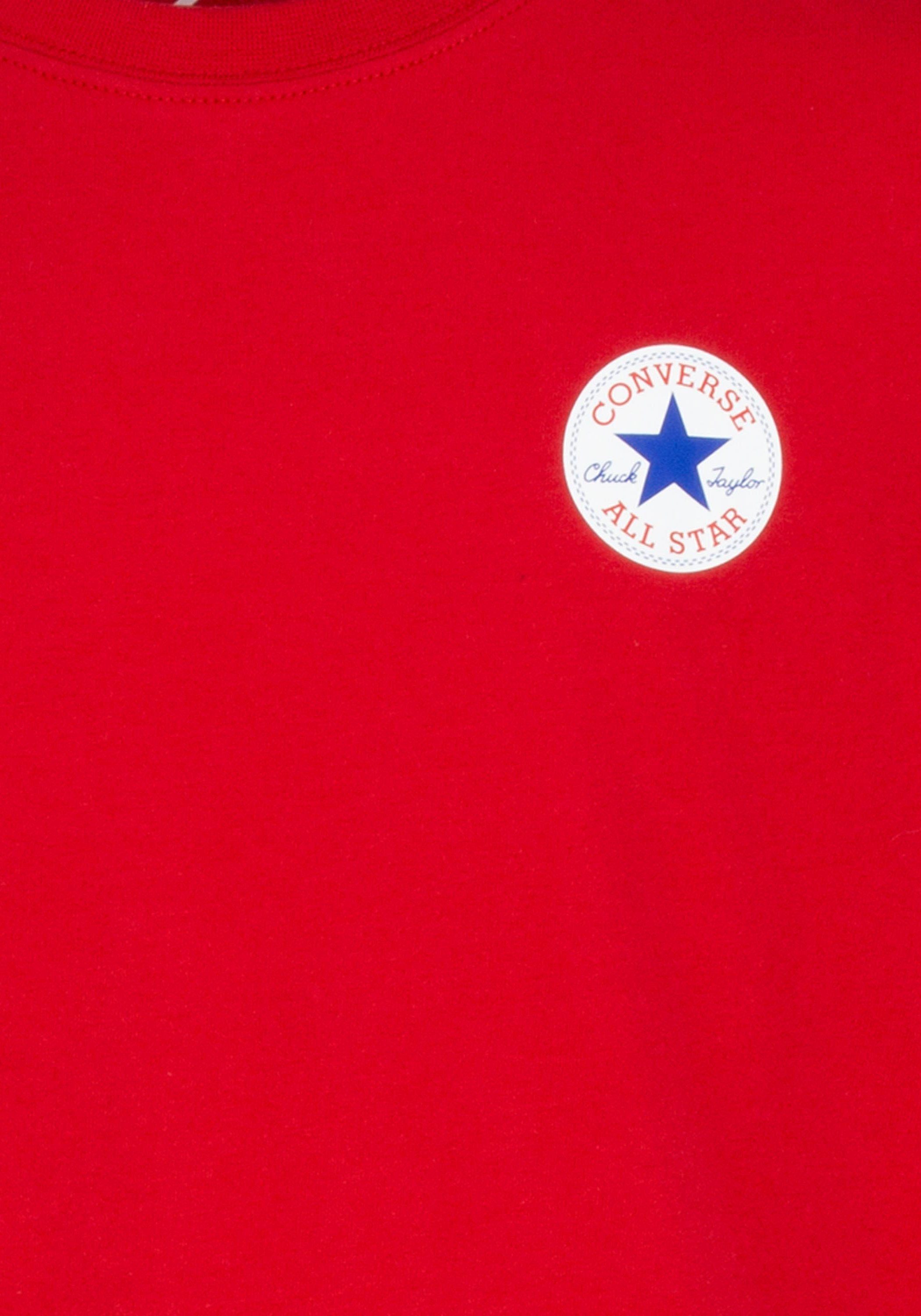 Kinder für enamel Converse red Kurzarmshirt