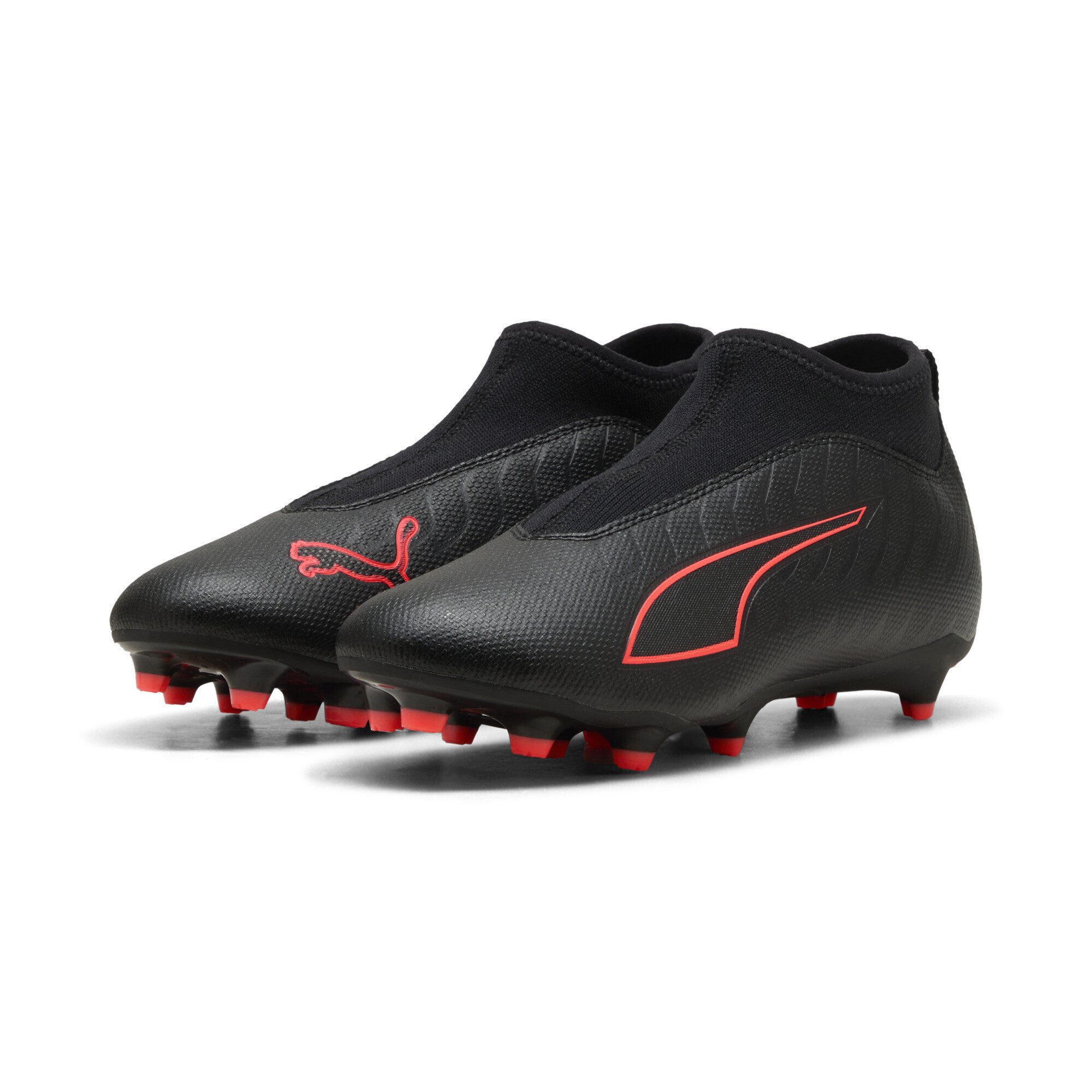 PUMA ULTRA 6 MATCH+ FG/AG Fußballschuhe ohne Schnürung Jugendliche Fußballschuh