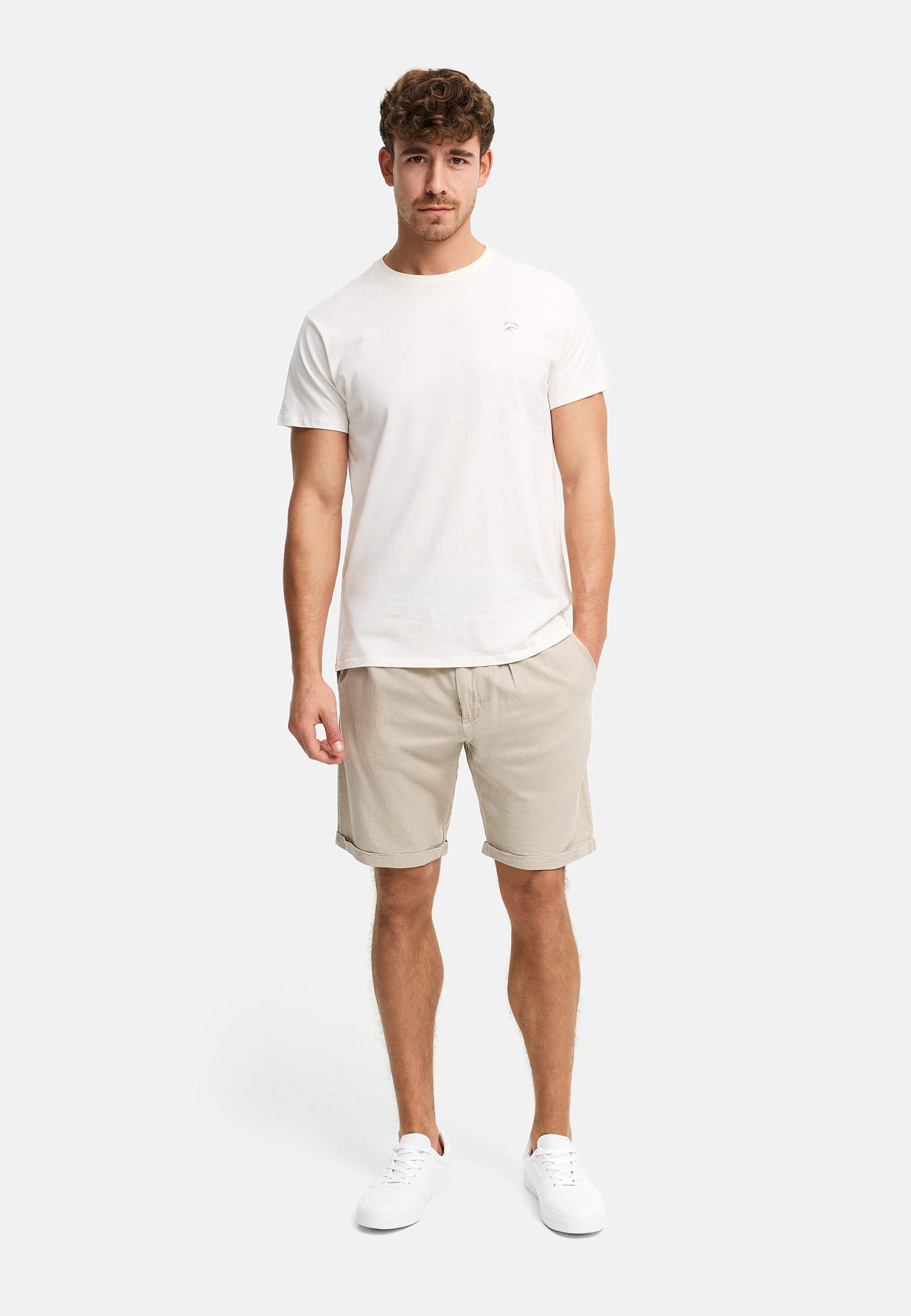 Indicode Chinoshorts Herren INTryto Sommer Bermudashorts