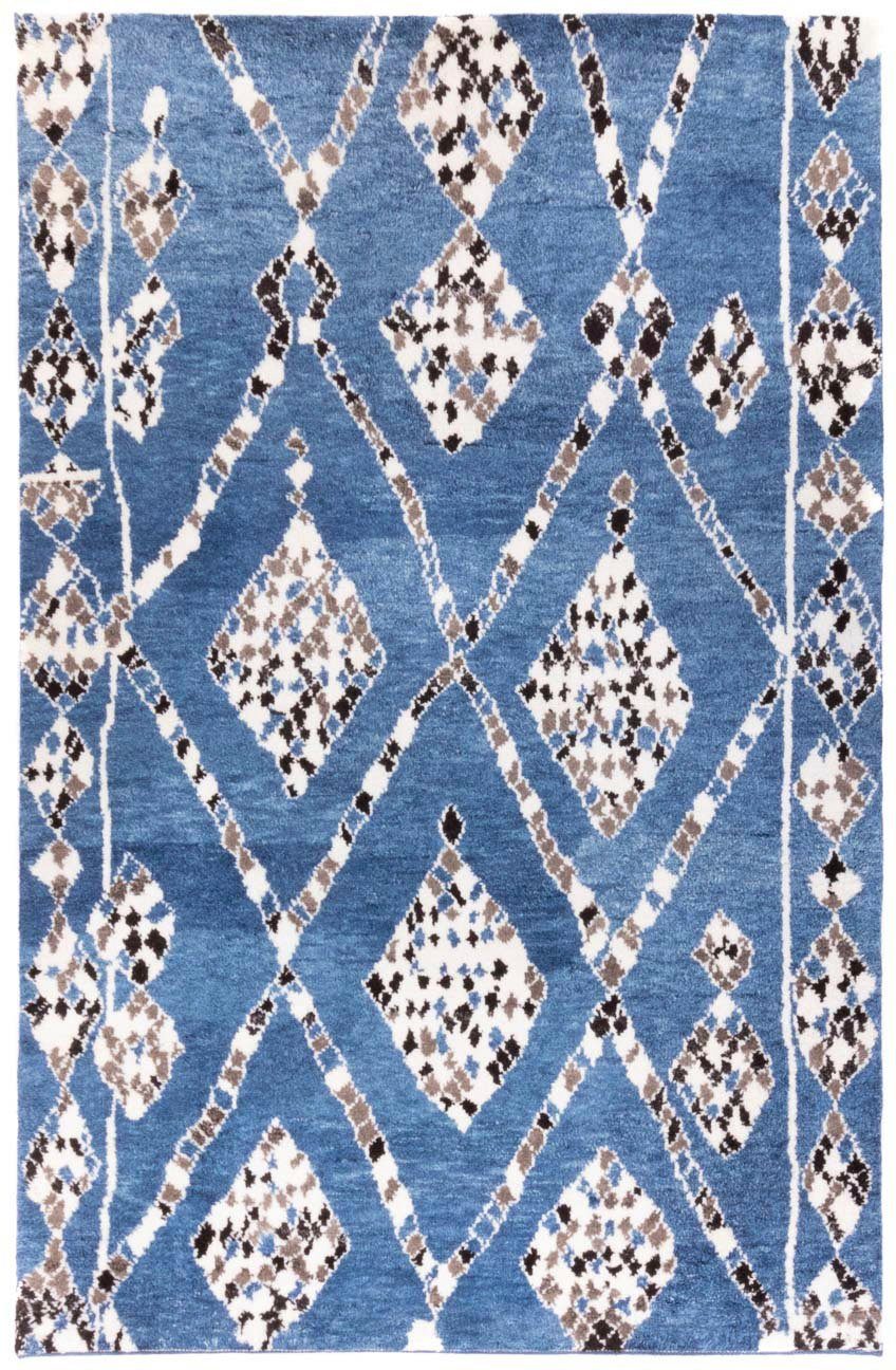 Wollteppich Berber Teppich - Meral - rechteckig, morgenland, rechteckig, Höhe: 25 mm, handgeknüpft